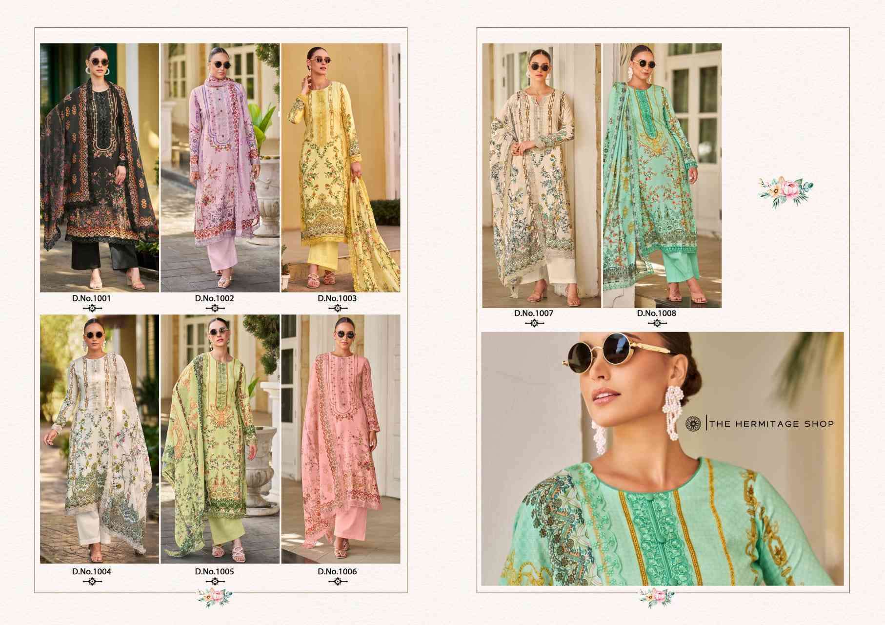 THE HERMITAGE SHOP BINSAEED JAM SATIN SUIT SUPPLIER 2025