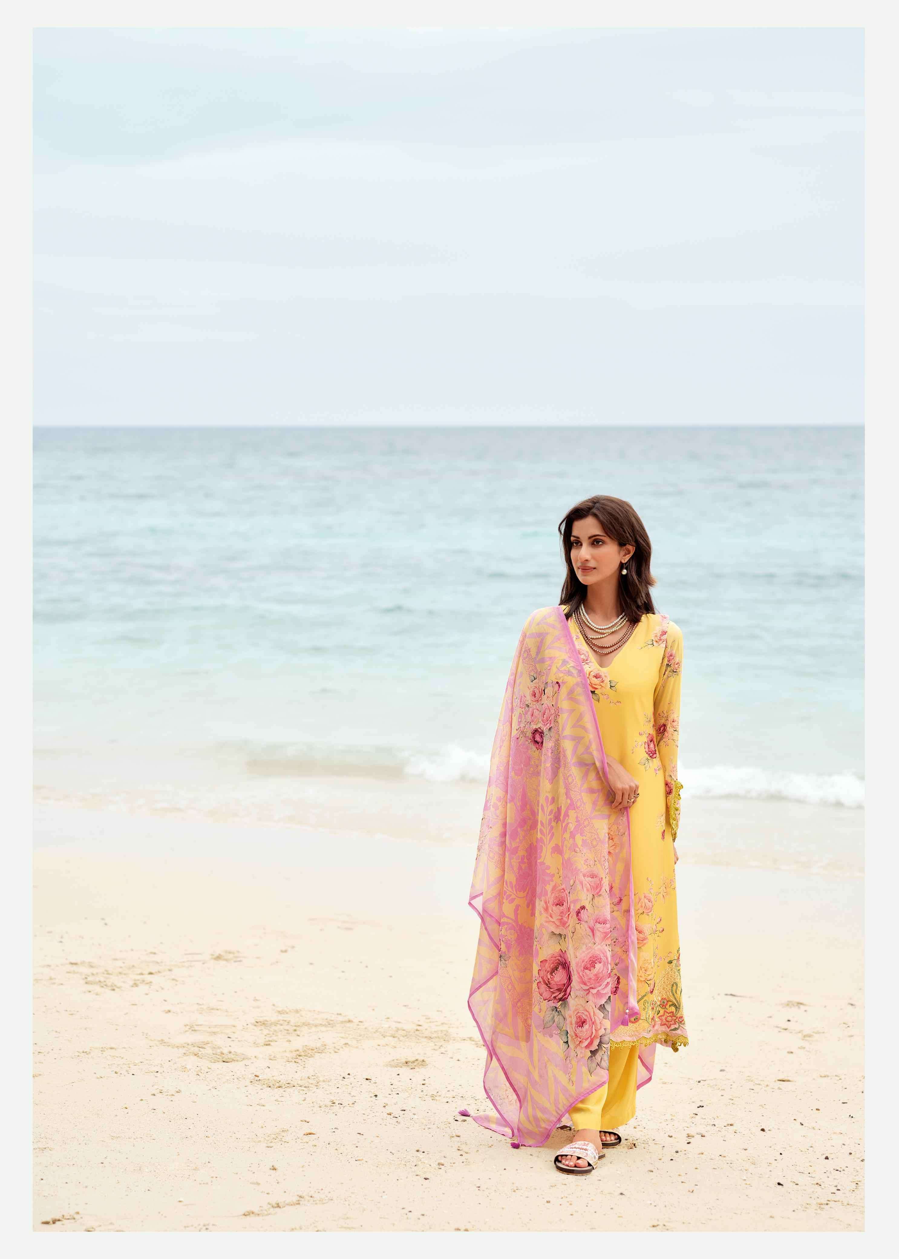 VARSHA FASHION ORCHID VOL 2 FANCY ORGANZA LADIES SUIT CATALOGUE BEST RATE DEALER 2025