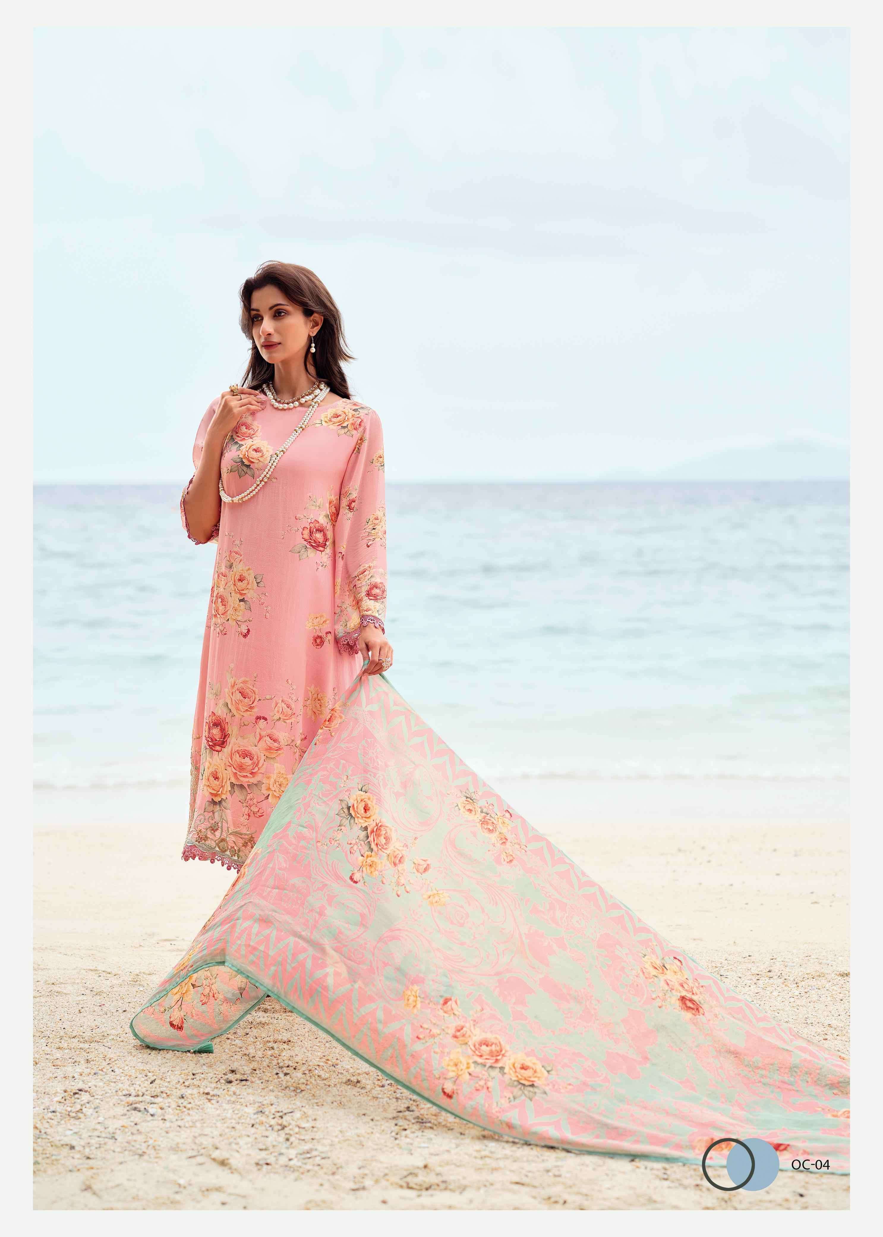 VARSHA FASHION ORCHID VOL 2 FANCY ORGANZA LADIES SUIT CATALOGUE BEST RATE DEALER 2025
