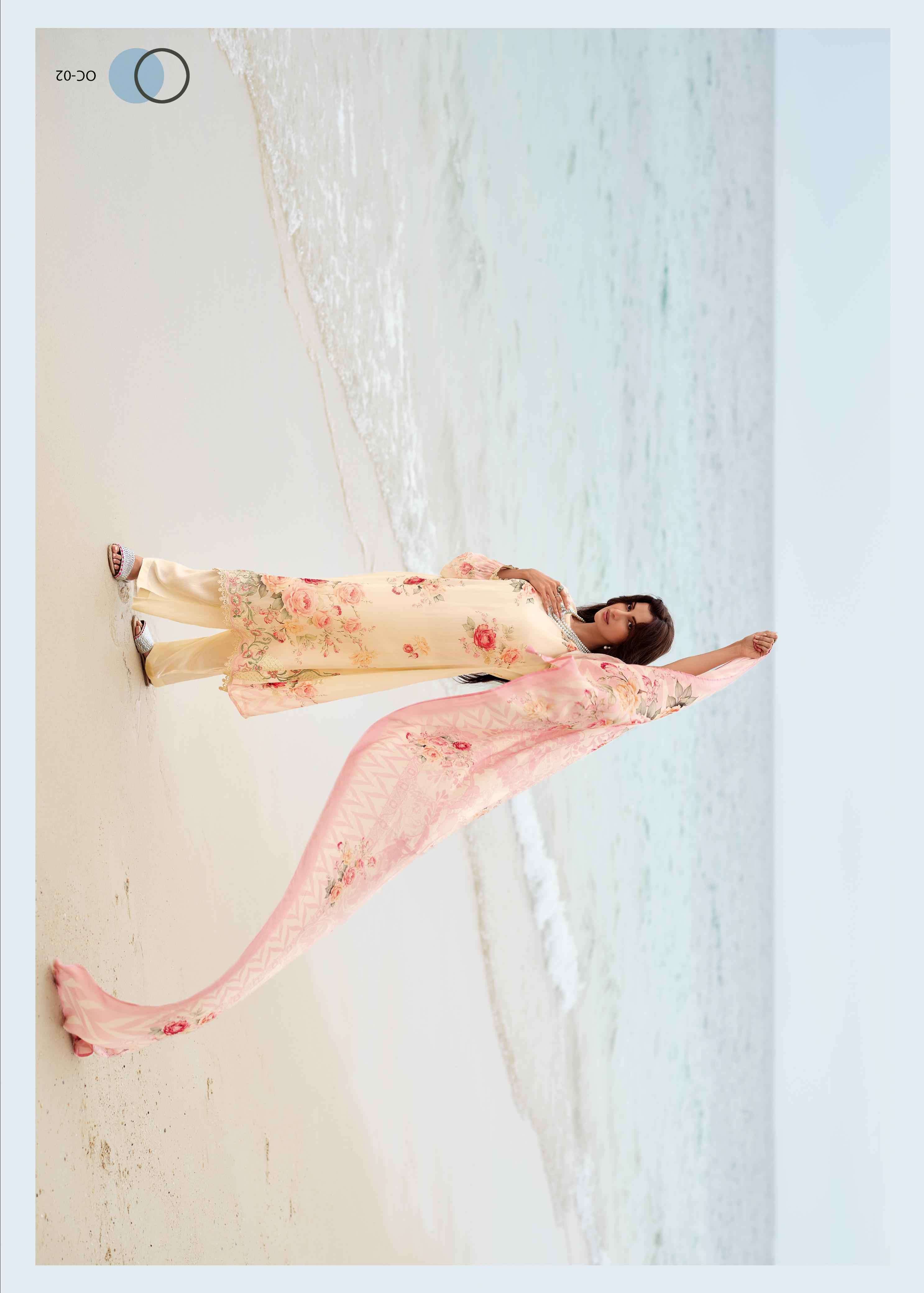 VARSHA FASHION ORCHID VOL 2 FANCY ORGANZA LADIES SUIT CATALOGUE BEST RATE DEALER 2025