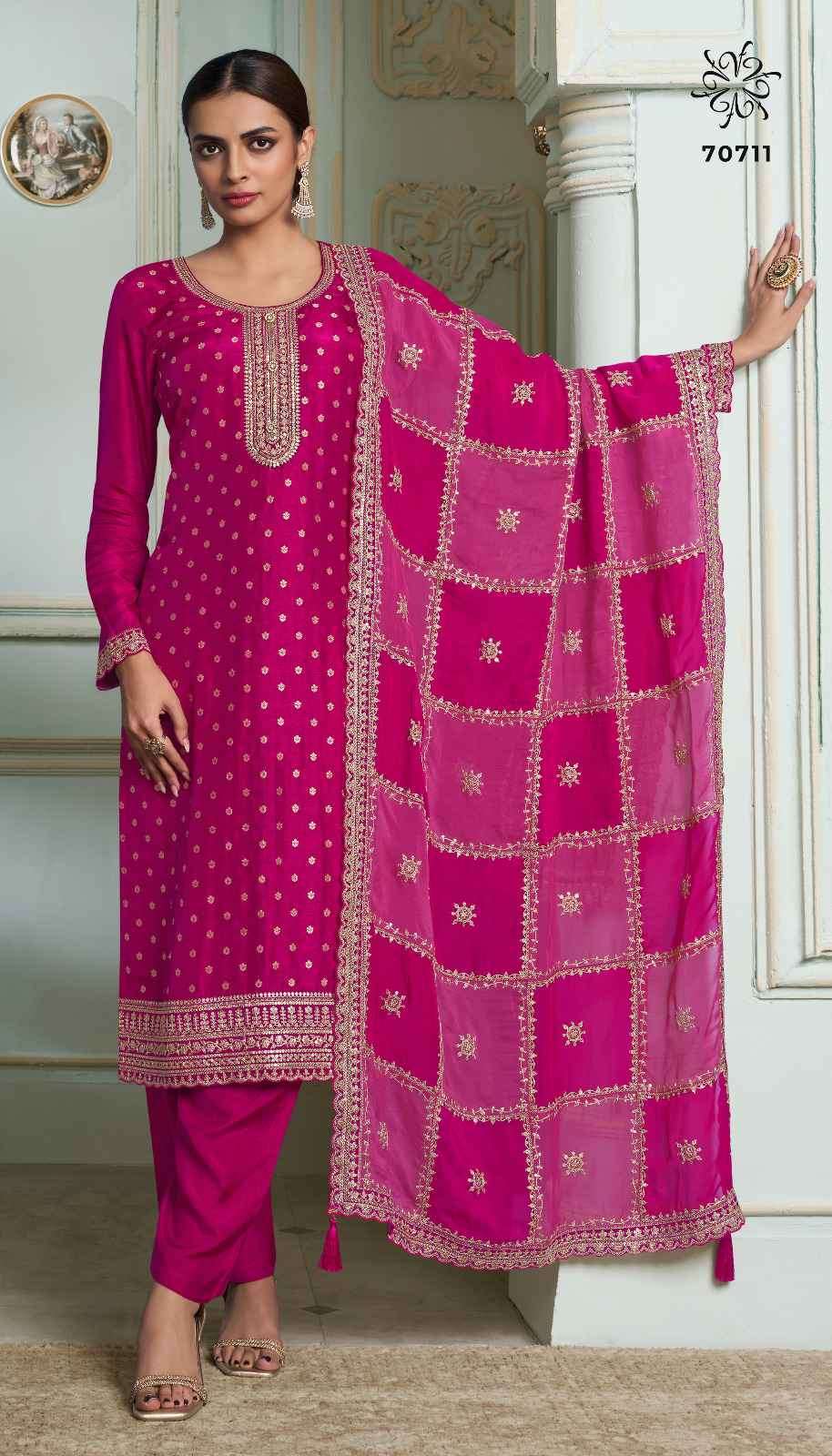 VINAY FASHION KULEESH SHRISTI HIT LIST DESIGNER JACQUARD SUIT LATEST CATALOG DEALER 2025
