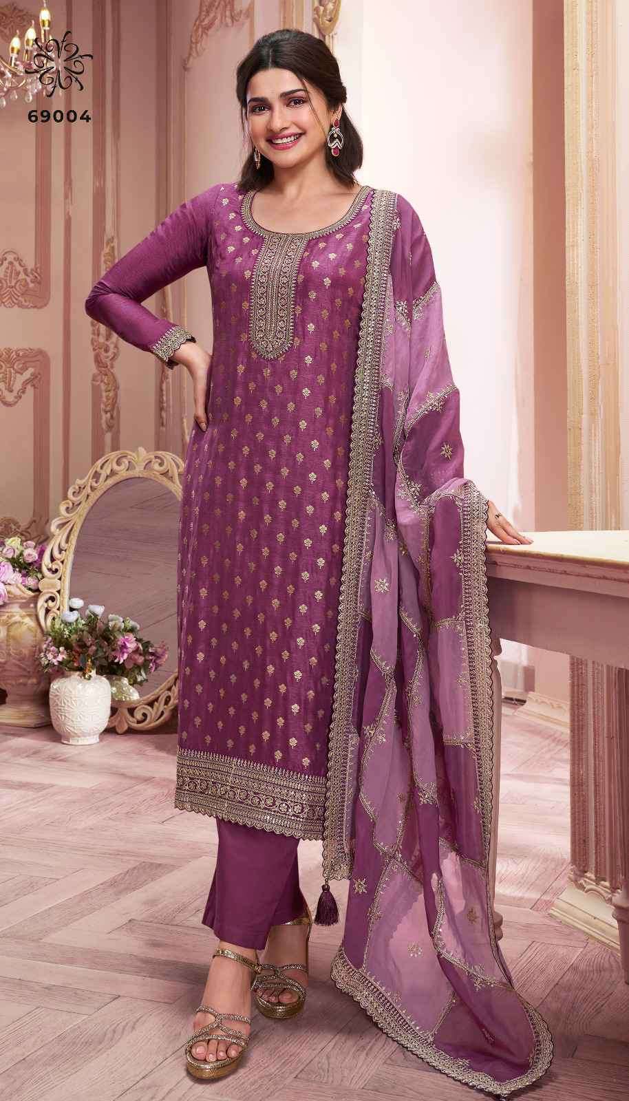 VINAY FASHION KULEESH SHRISTI HIT LIST DESIGNER JACQUARD SUIT LATEST CATALOG DEALER 2025