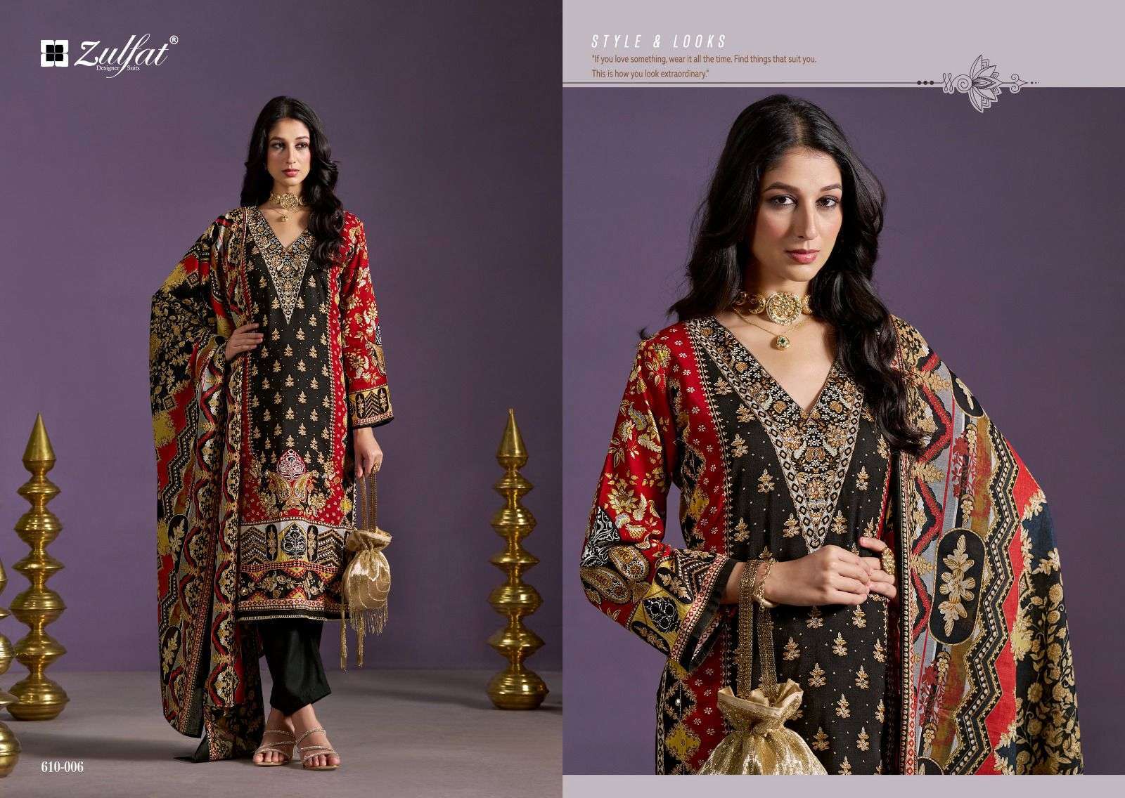 ZULFAT AAYAT VOL 10 FANCY RAYON UNSTITCH SALWER KAMEEZ CATALOGUE WHOLESALE PRICE DEALER 