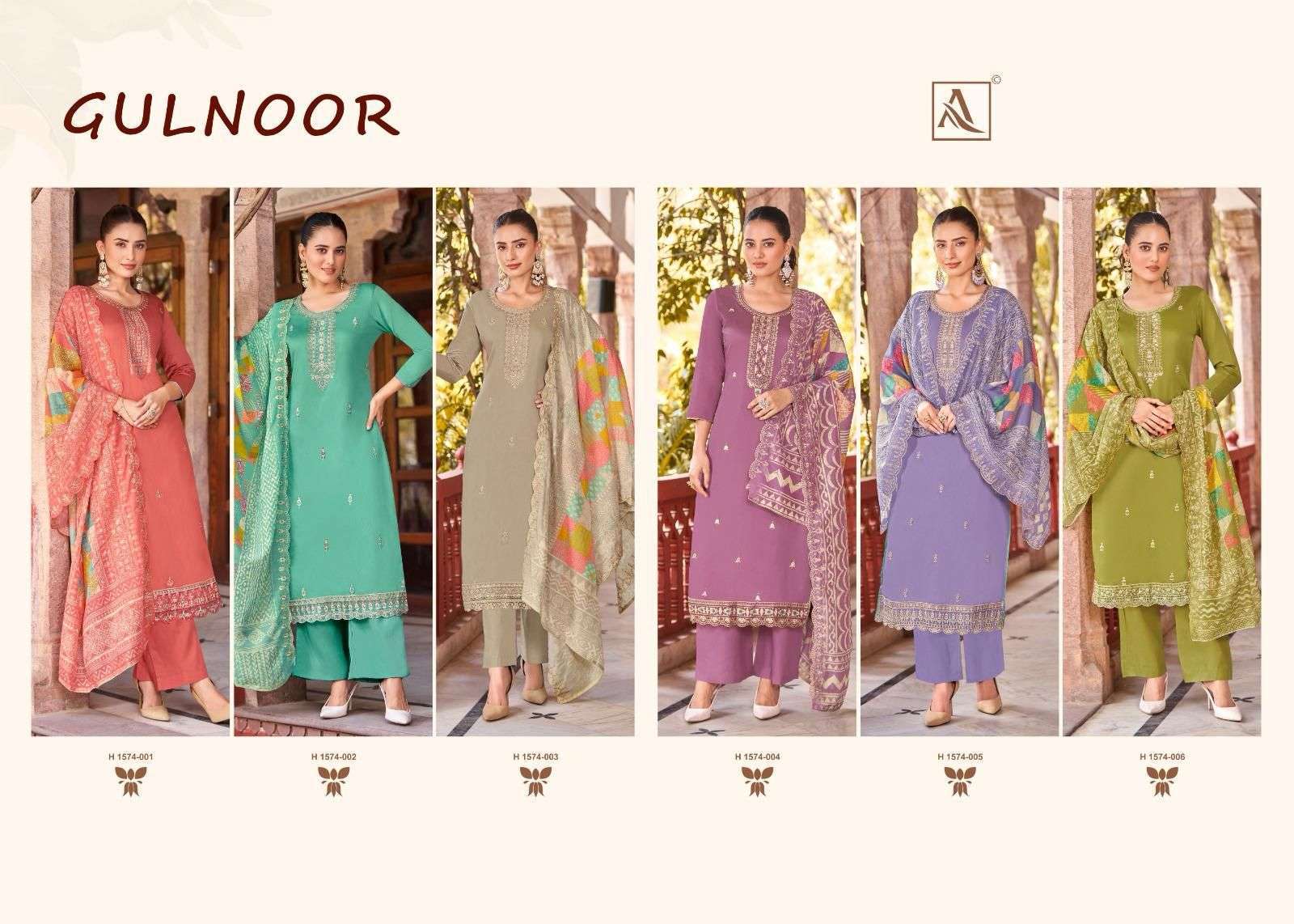 ALOK SUIT GULNOOR FANCY COTTON SALWER KAMEEZ CATALOG BEST RATE DEALER 2025