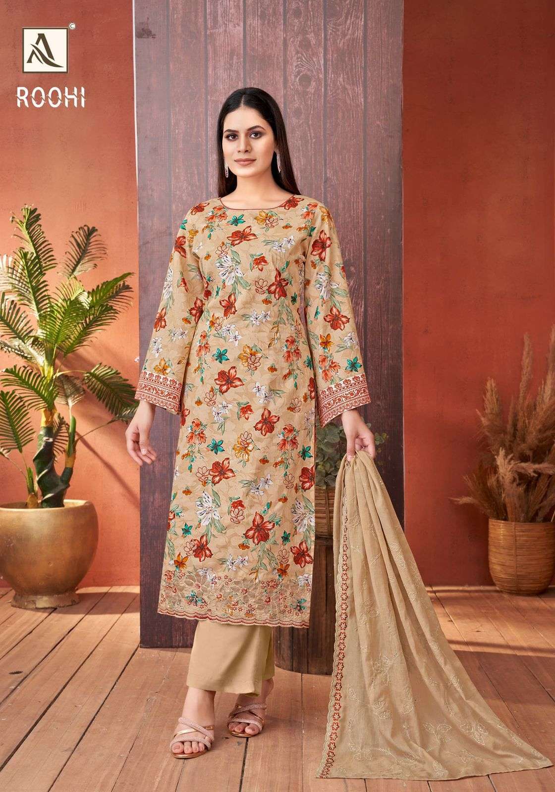 ALOK SUIT ROOHI COTTON LADIES SUIT CATALOGUE 2025