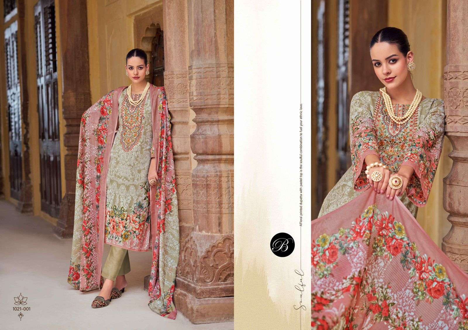 BELLIZA NAIRA VOL 89 PURE COTTON SUIT CATALOG EXPORTER 2025