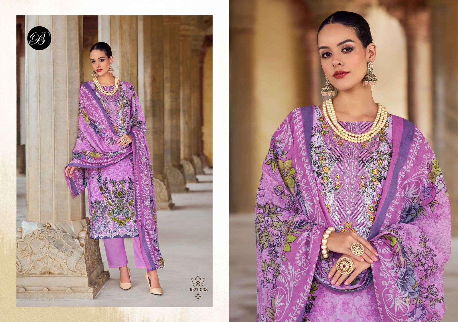 BELLIZA NAIRA VOL 89 PURE COTTON SUIT CATALOG EXPORTER 2025