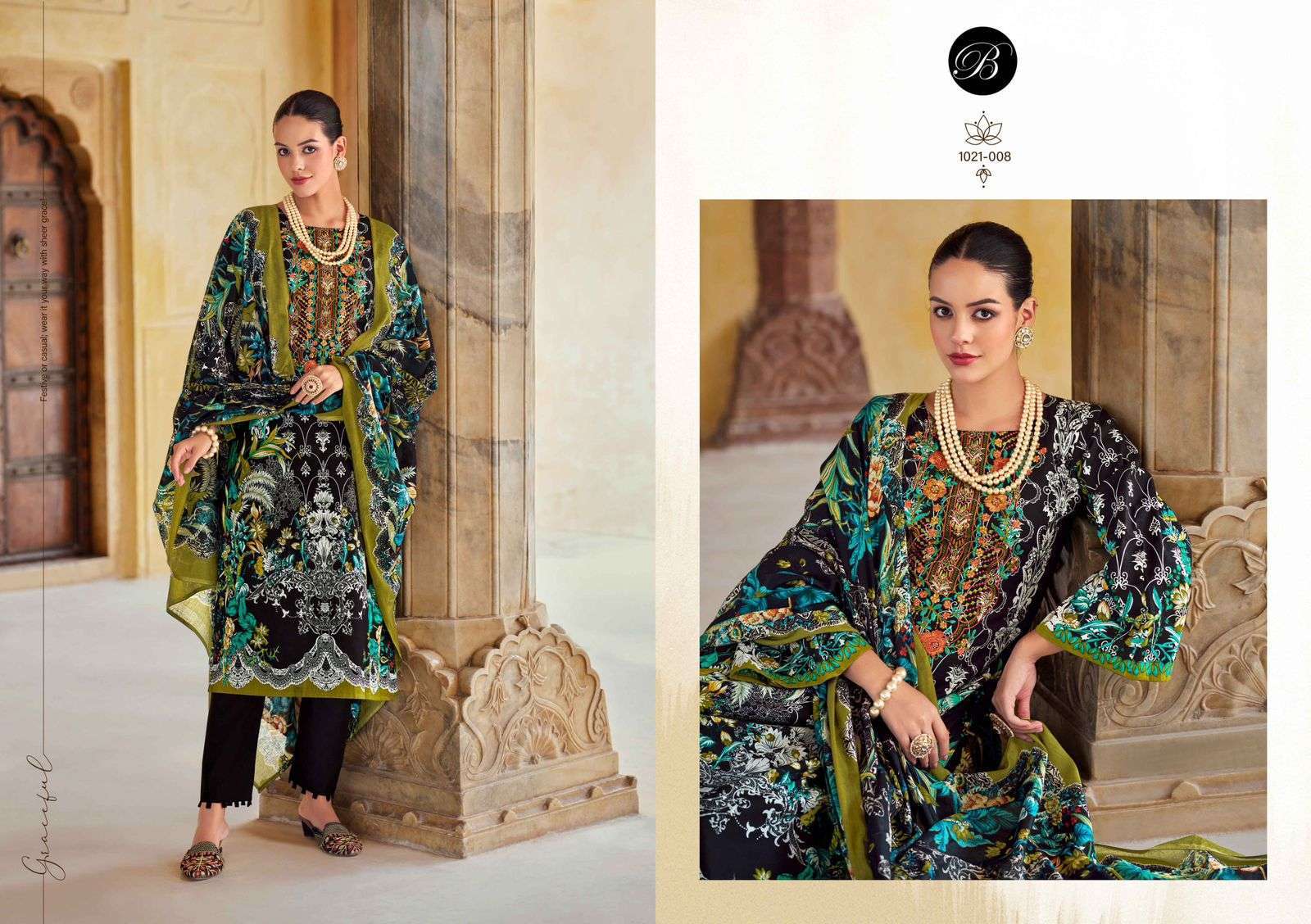 BELLIZA NAIRA VOL 89 PURE COTTON SUIT CATALOG EXPORTER 2025