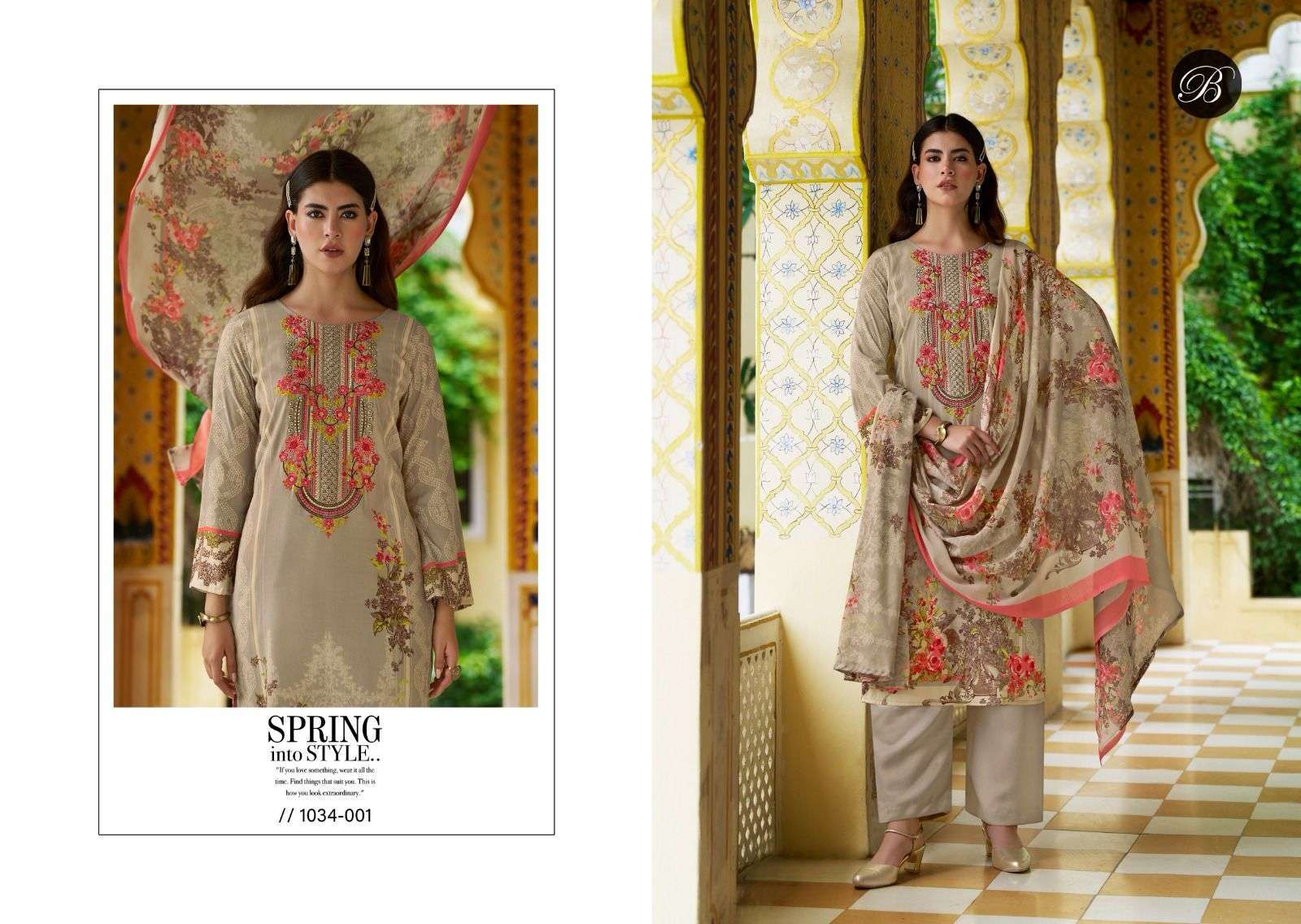 BELLIZA NAIRA VOL 92 PURE COTTON SUIT CATALOG EXPORTER 2025