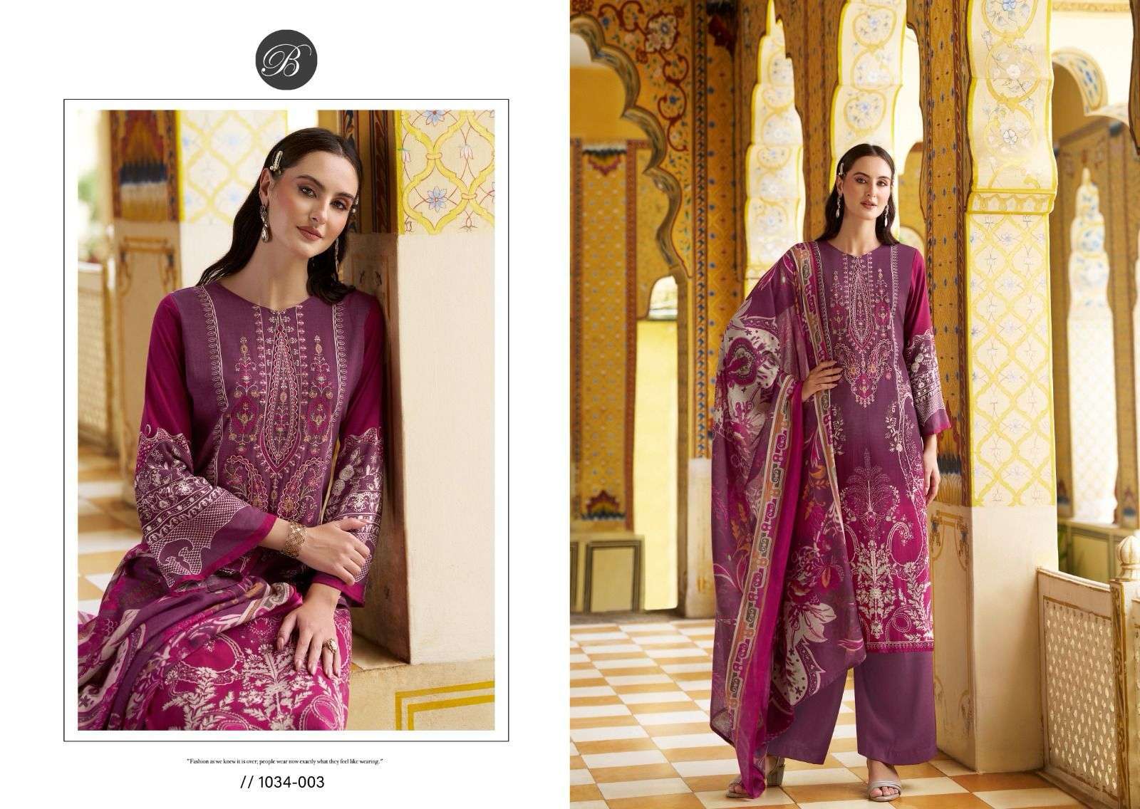 BELLIZA NAIRA VOL 92 PURE COTTON SUIT CATALOG EXPORTER 2025