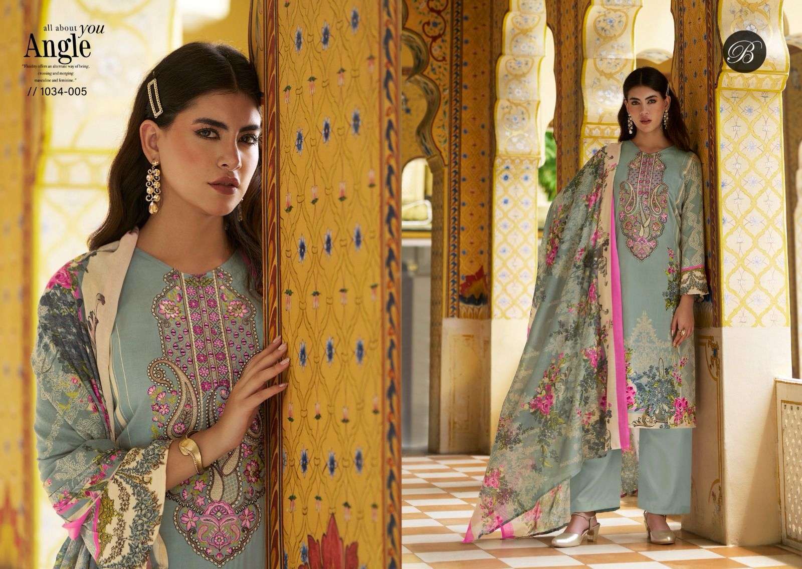 BELLIZA NAIRA VOL 92 PURE COTTON SUIT CATALOG EXPORTER 2025