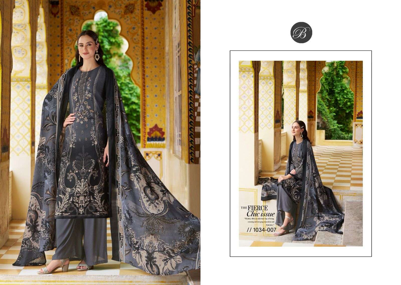 BELLIZA NAIRA VOL 92 PURE COTTON SUIT CATALOG EXPORTER 2025