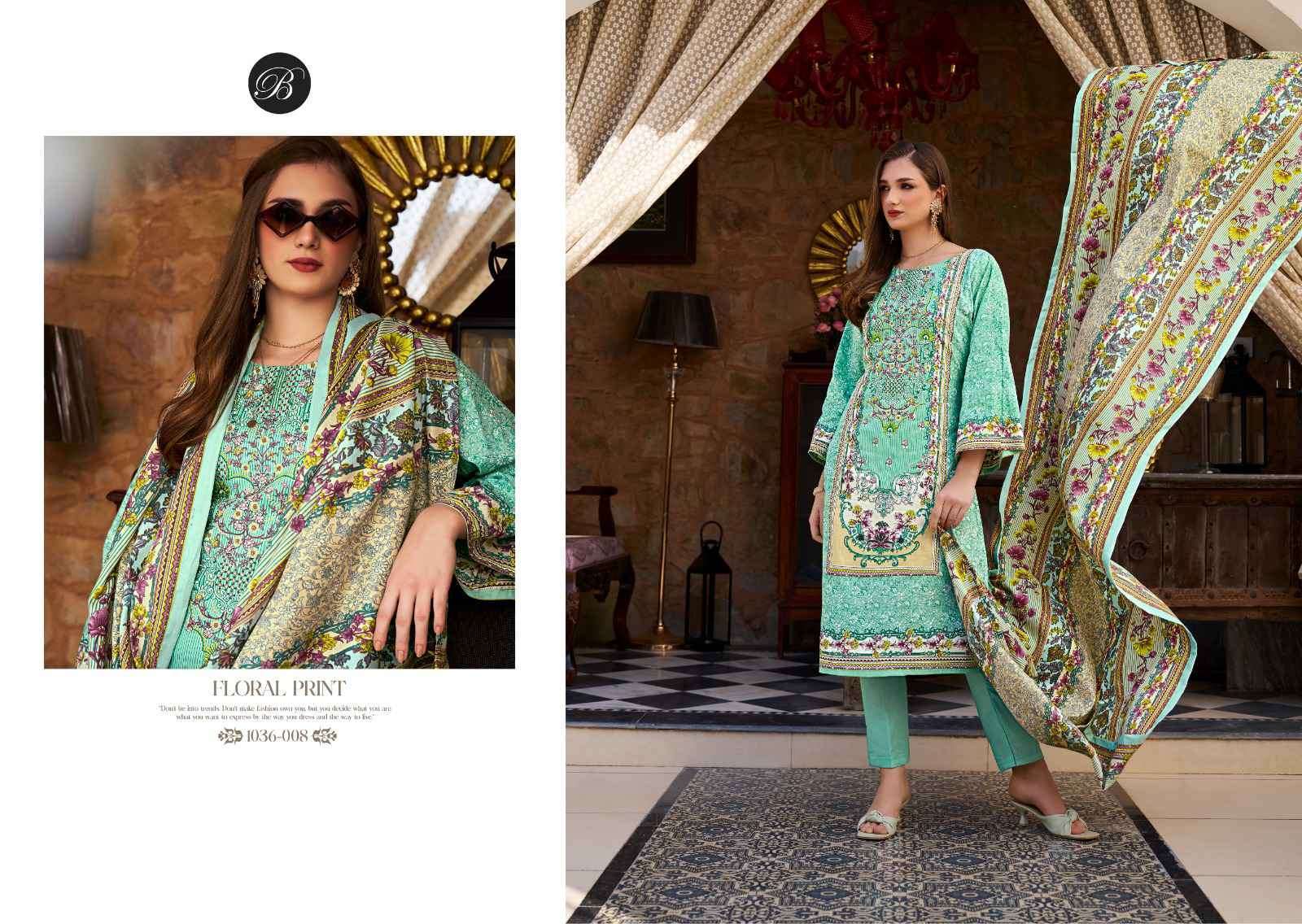 BELLIZA NAIRA VOL 93 PURE COTTON SUIT CATALOG EXPORTER 2025