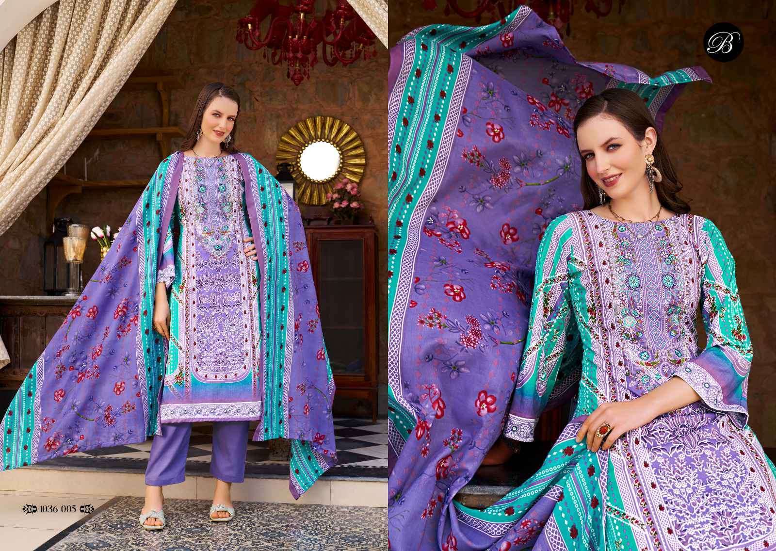 BELLIZA NAIRA VOL 93 PURE COTTON SUIT CATALOG EXPORTER 2025