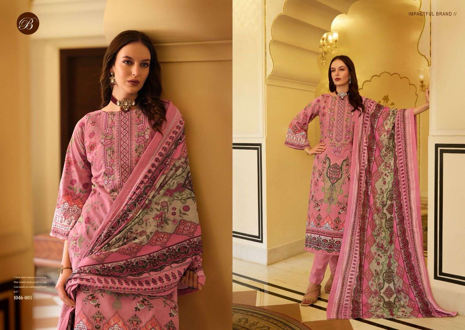 BELLIZA NAIRA VOL 94 PURE COTTON SUIT CATALOG EXPORTER 2025
