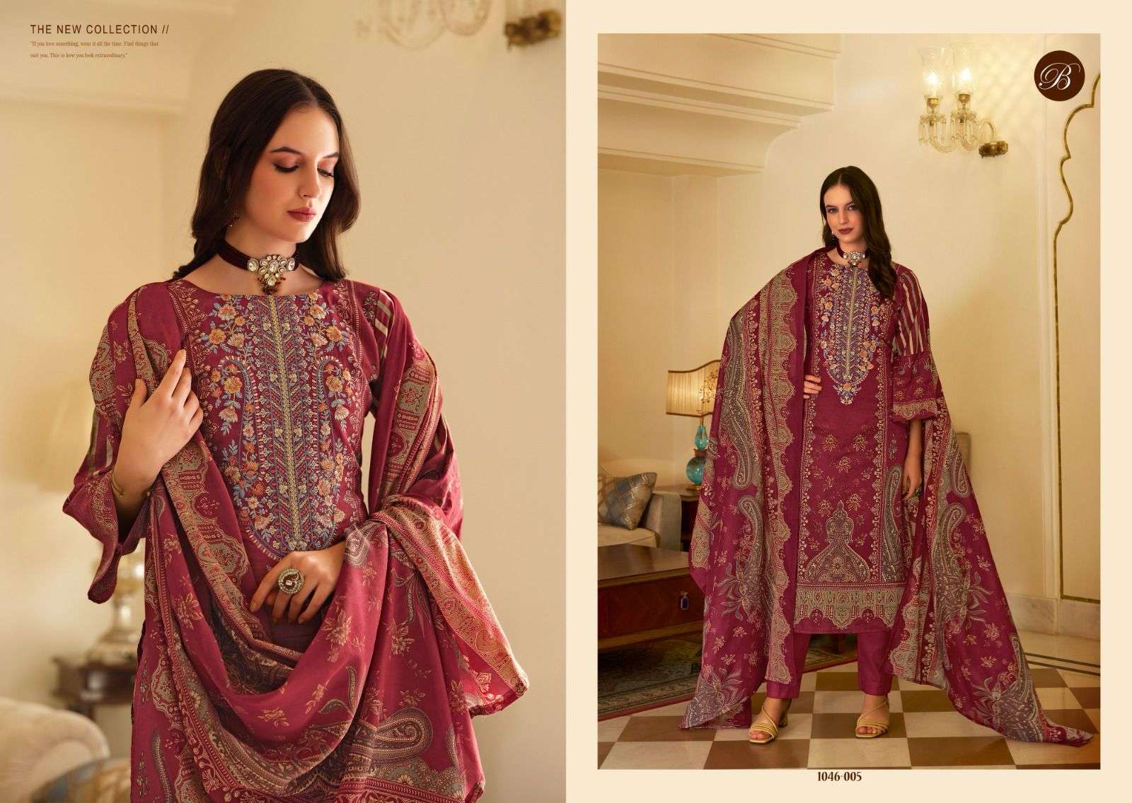BELLIZA NAIRA VOL 94 PURE COTTON SUIT CATALOG EXPORTER 2025