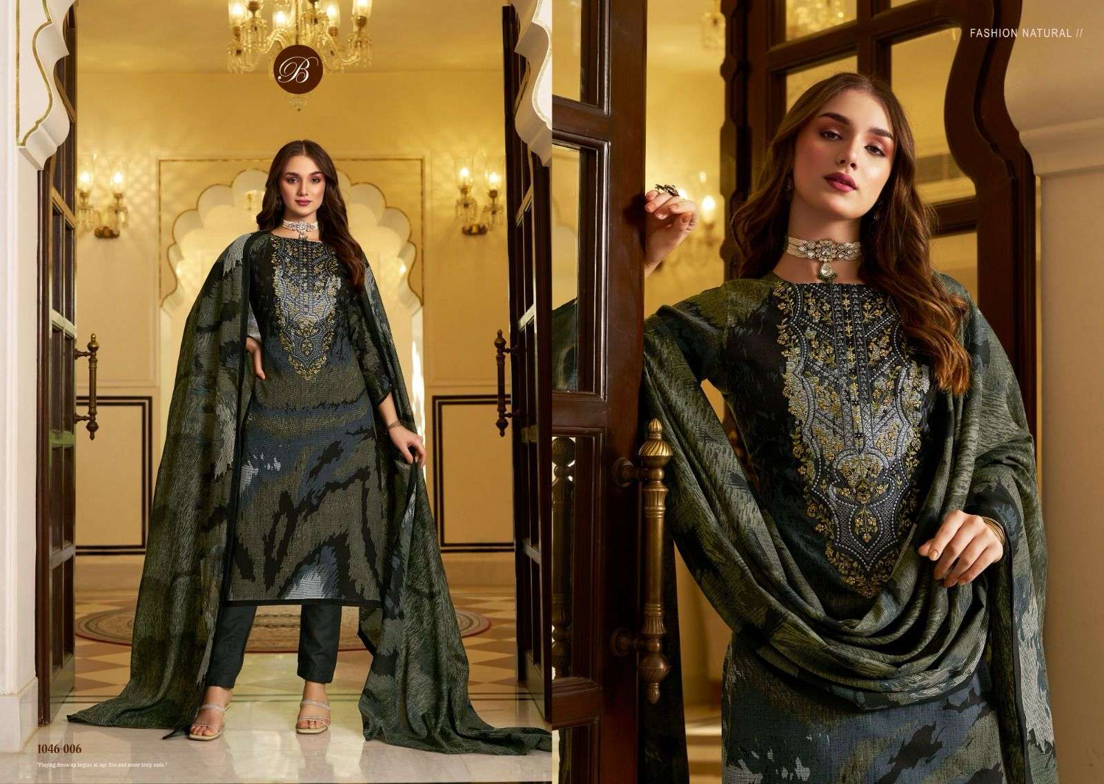 BELLIZA NAIRA VOL 94 PURE COTTON SUIT CATALOG EXPORTER 2025