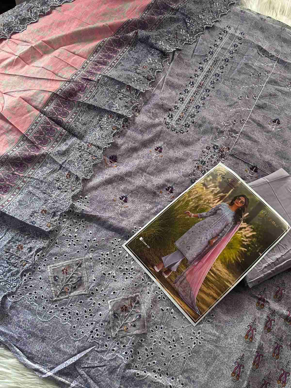 COSMOS BIN SAEED PREMIUM VOL 1 COTTON PAKISTANI SUIT CATALOGUE 2025