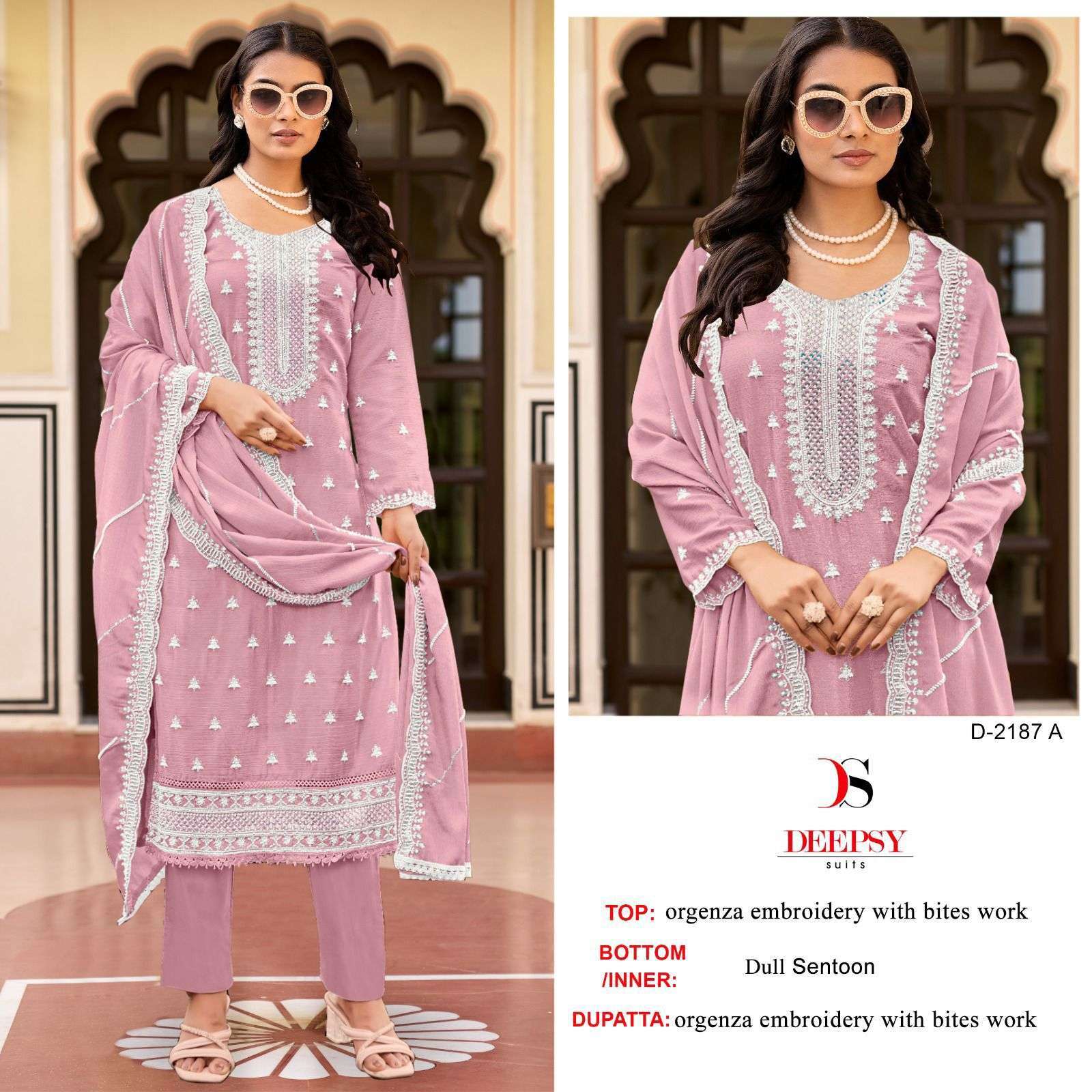 DEEPSY D 2187 COLORS PAKISTANI ORGANZA SUIT CATALOG SUPPLIER 2025