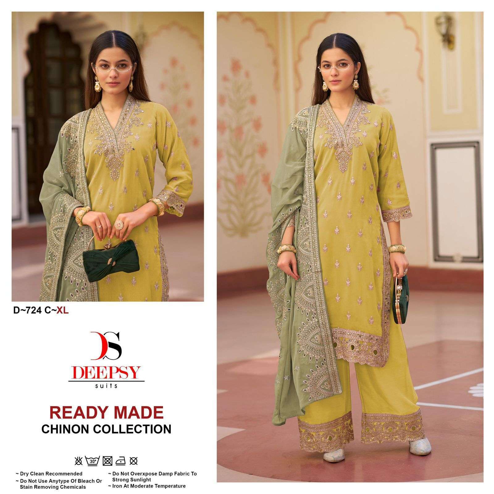 DEEPSY D 724 COLORS PARTYWEAR STYLE PAKISTANI DRESS COLLECTION BEST RATE DEALER 2025