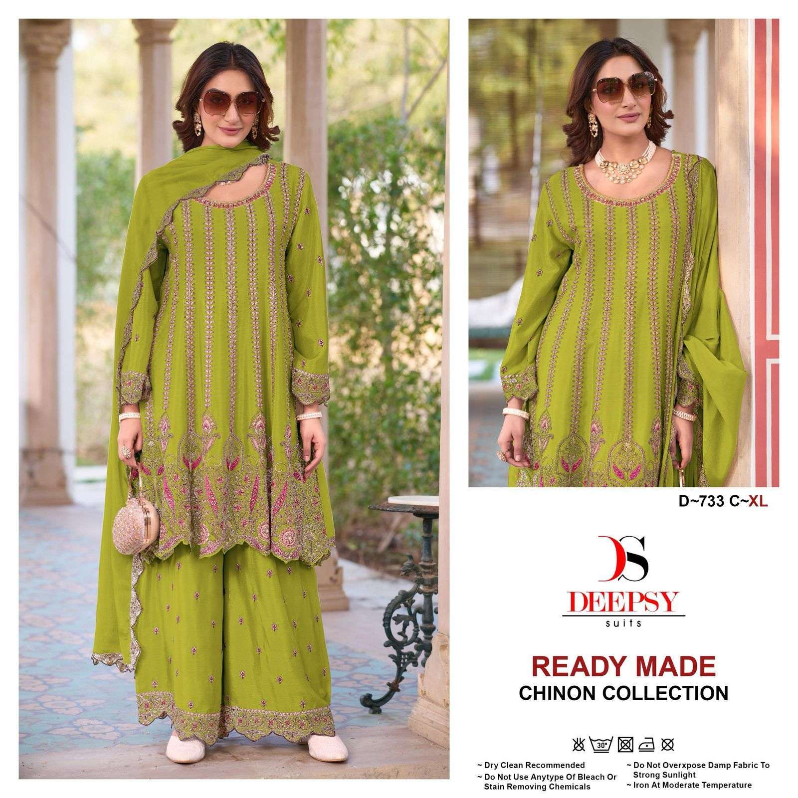 DEEPSY D 733 COLORS DESIGNER READYMADE PAKISTANI SALWER SUIT COLLECTION 2025