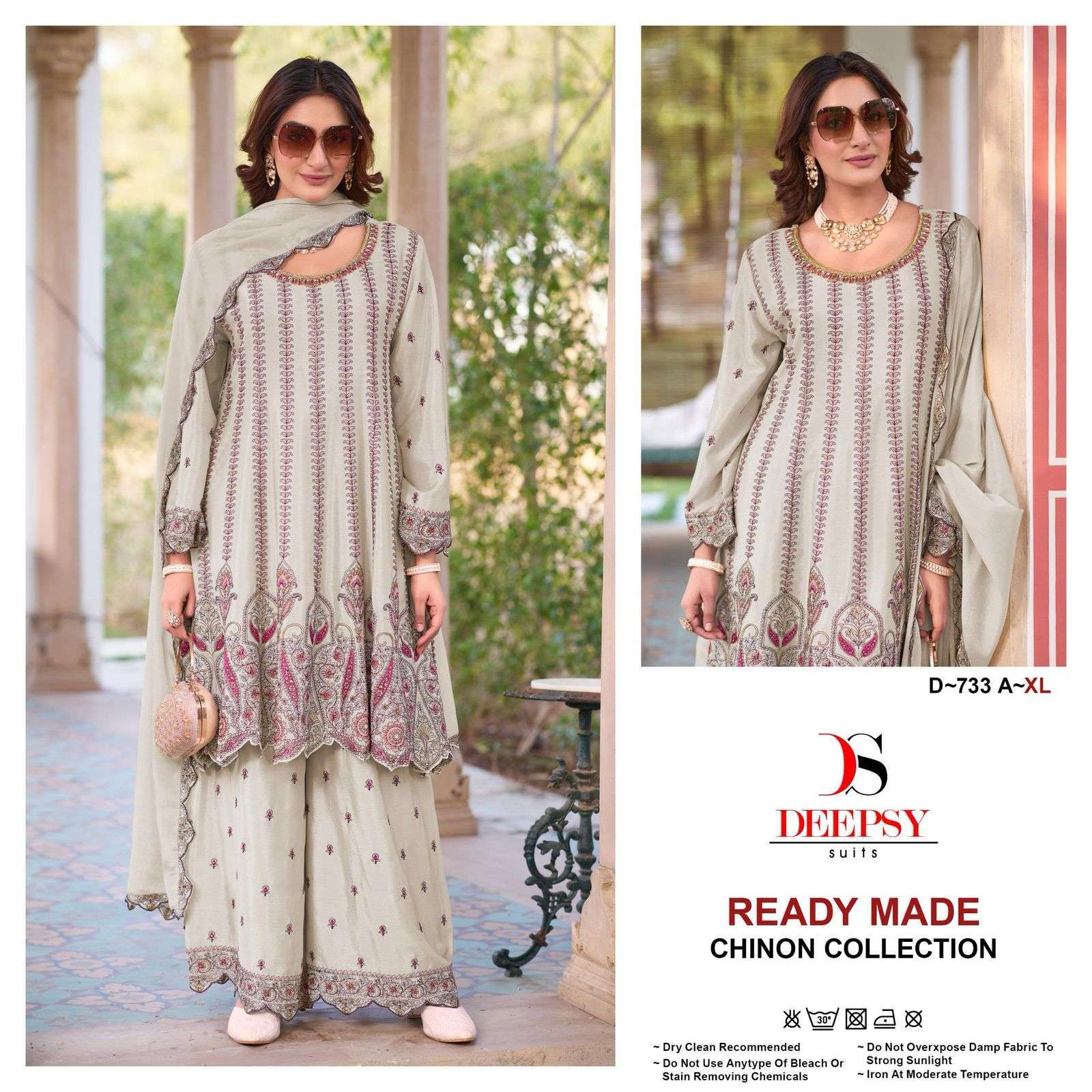 DEEPSY D 733 COLORS DESIGNER READYMADE PAKISTANI SALWER SUIT COLLECTION 2025