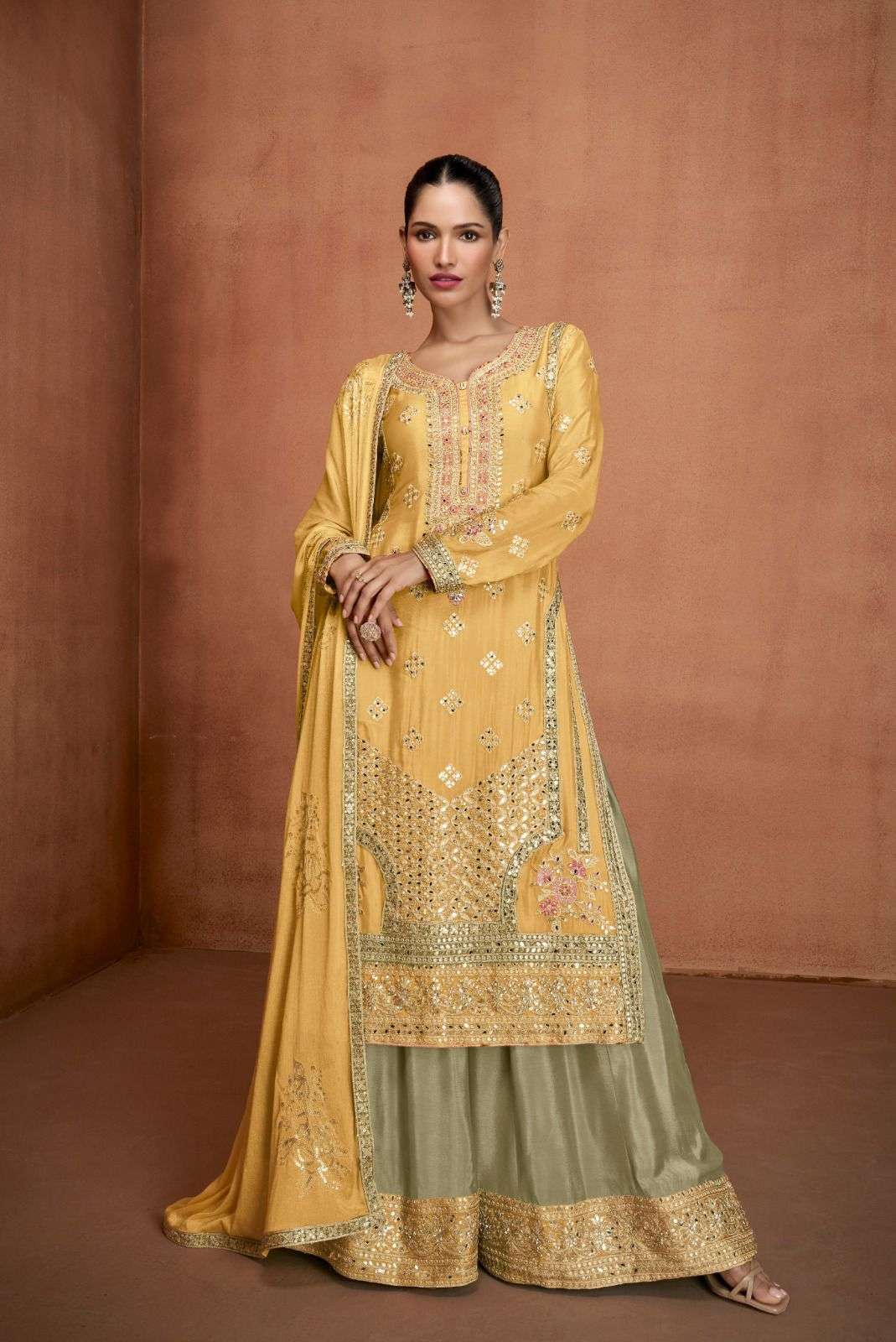 GULKAYRA HIMANI 7529 COLORS PARTYWEAR READYMADE DRESS COLLECTION BEST RATE DEALER 2025