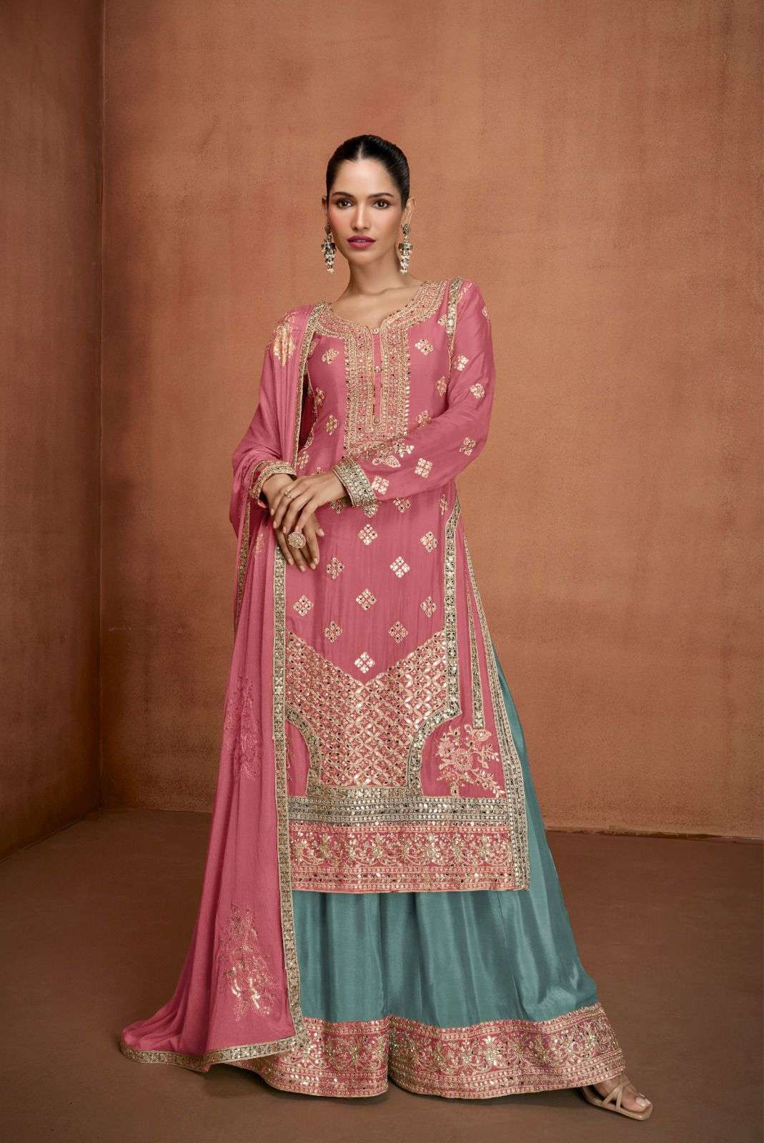 GULKAYRA HIMANI 7529 COLORS PARTYWEAR READYMADE DRESS COLLECTION BEST RATE DEALER 2025