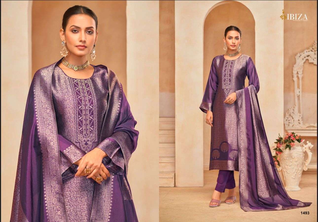 IBIZA SAKHI VOL 7 PARTYWEAR BENGLORY SILK SUIT CATALOG SUPPLIER 2025