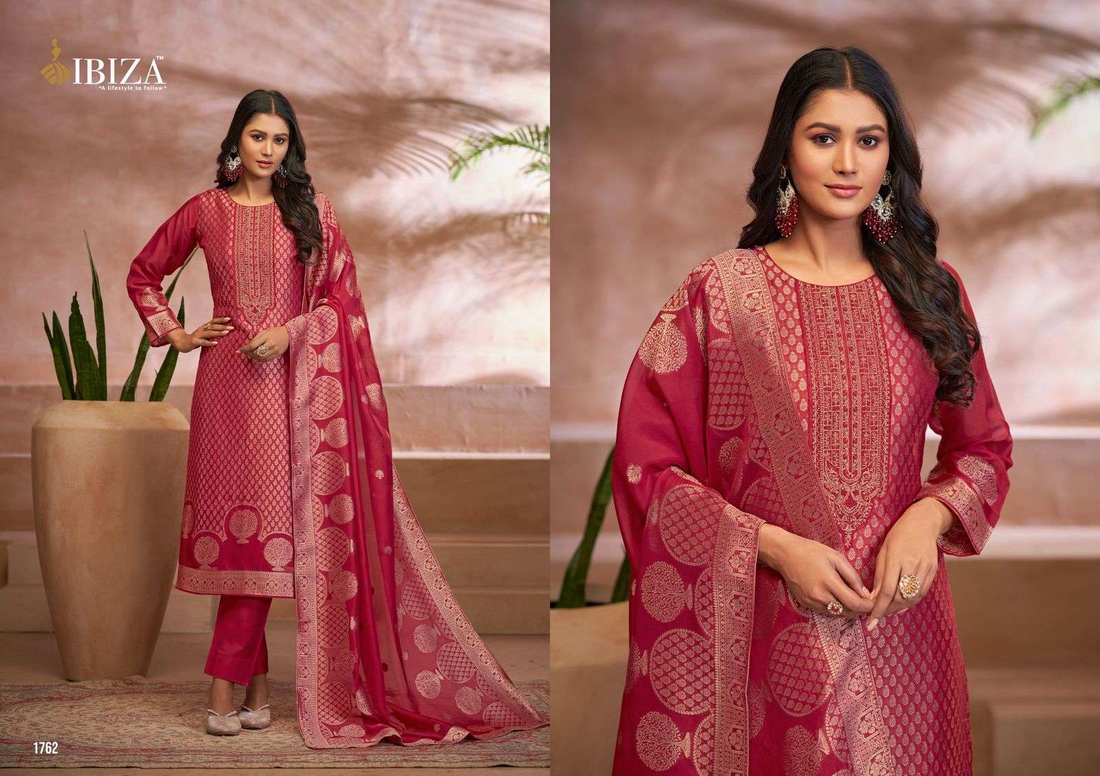 IBIZA SAKHI VOL 8 PARTYWEAR BENGLORY SILK SUIT CATALOG SUPPLIER 2025