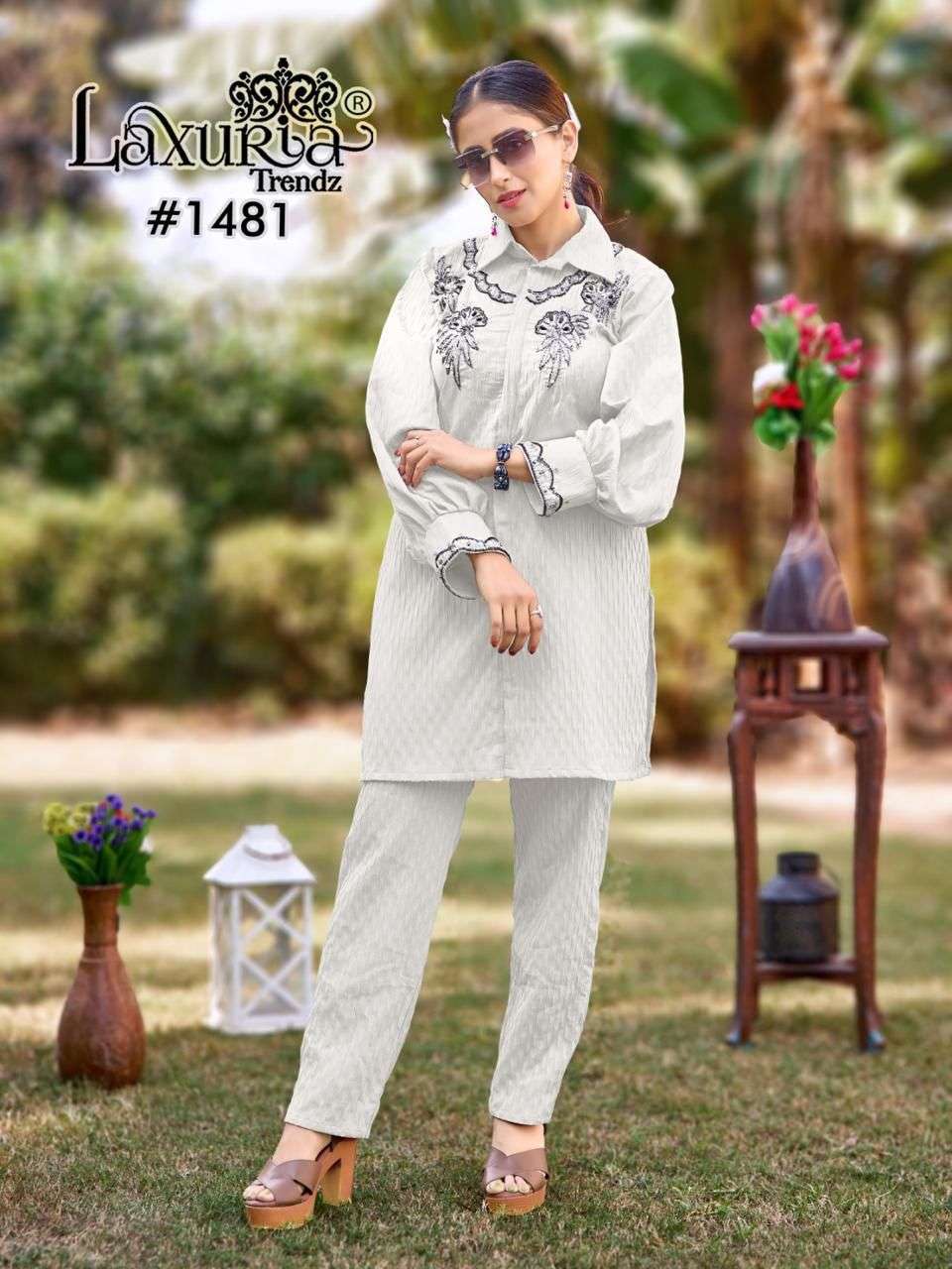 LAXURIA TRENDZ 1481 CORD SET CATALOG WHOLESALER 2025