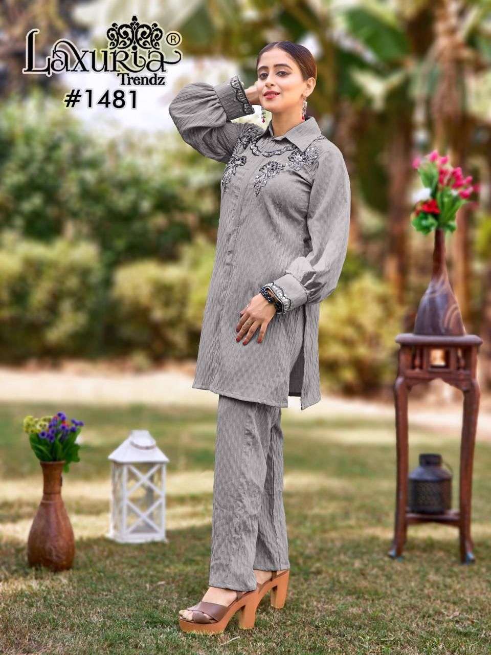 LAXURIA TRENDZ 1481 CORD SET CATALOG WHOLESALER 2025