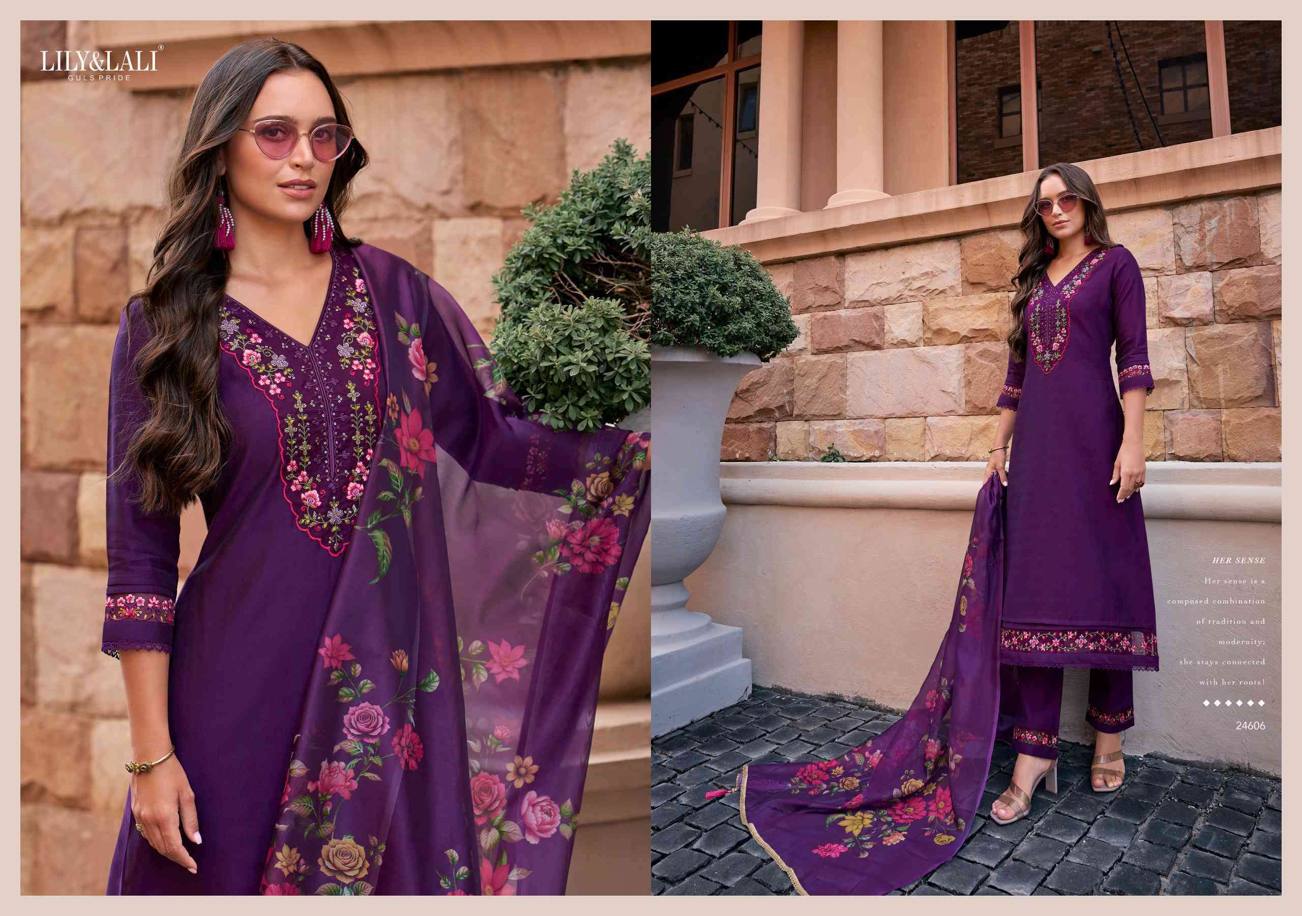 LILY AND LALI SRIVALLI VOL 2 LATEST DESIGN KURTI PANT WITH DUPATTA LATEST CATALOGUE 2025