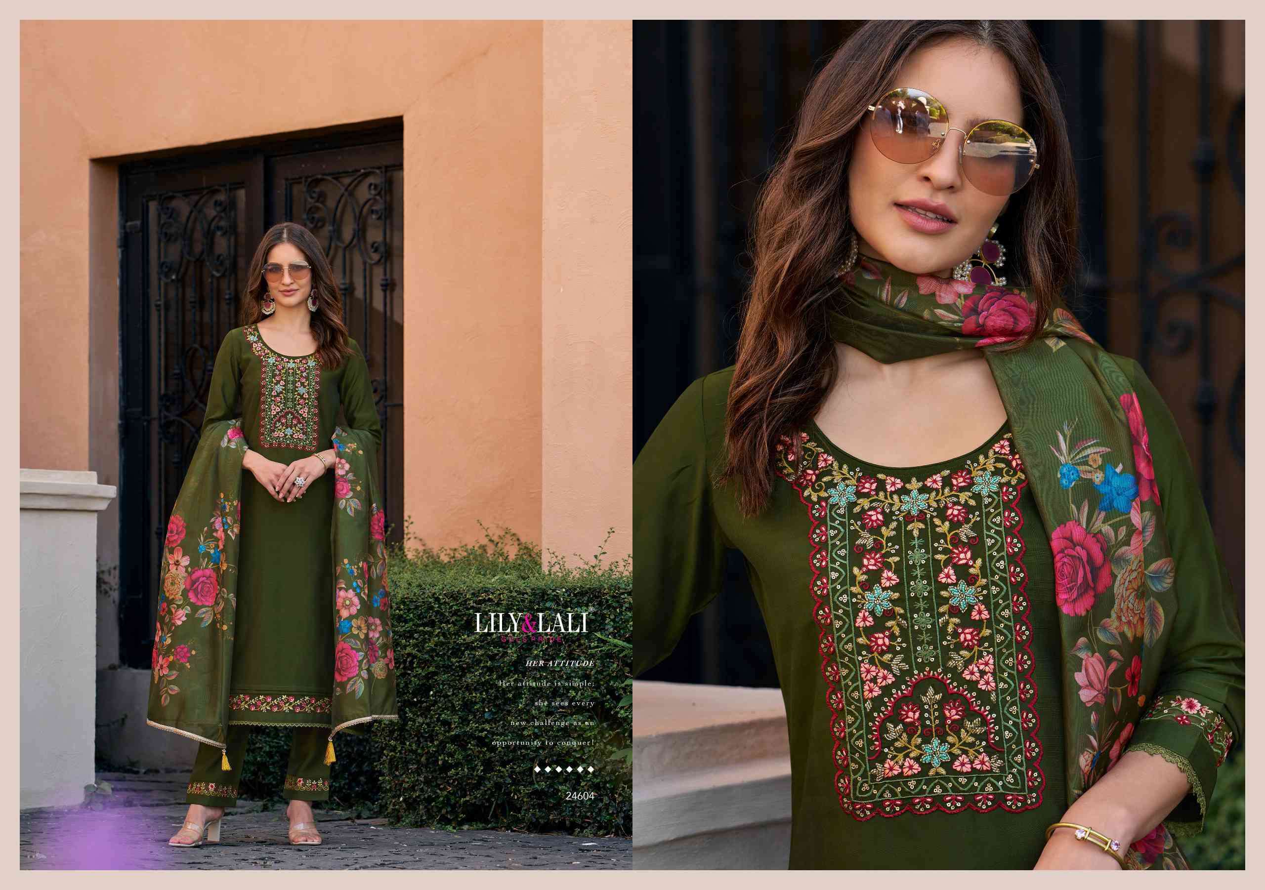 LILY AND LALI SRIVALLI VOL 2 LATEST DESIGN KURTI PANT WITH DUPATTA LATEST CATALOGUE 2025