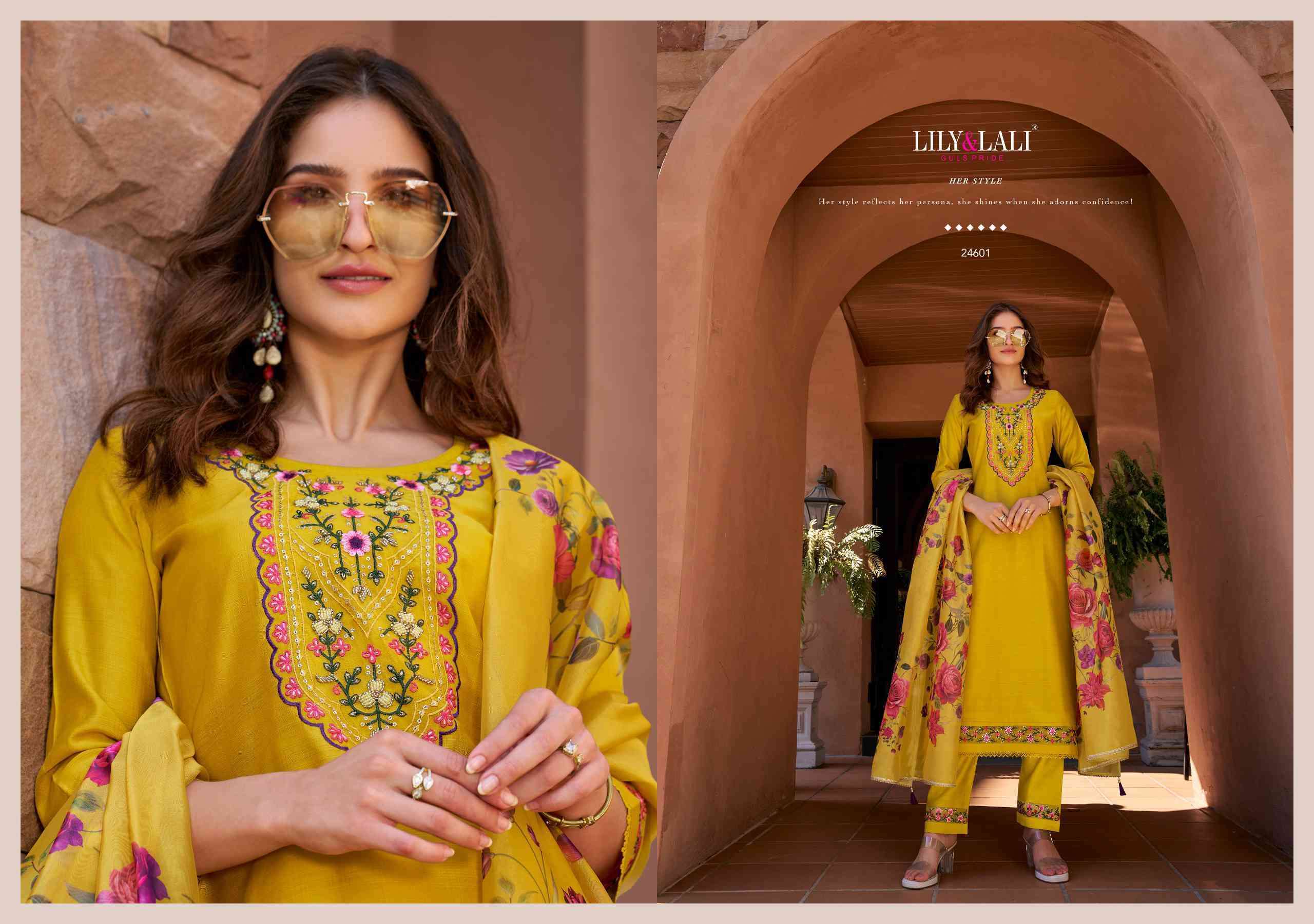 LILY AND LALI SRIVALLI VOL 2 LATEST DESIGN KURTI PANT WITH DUPATTA LATEST CATALOGUE 2025