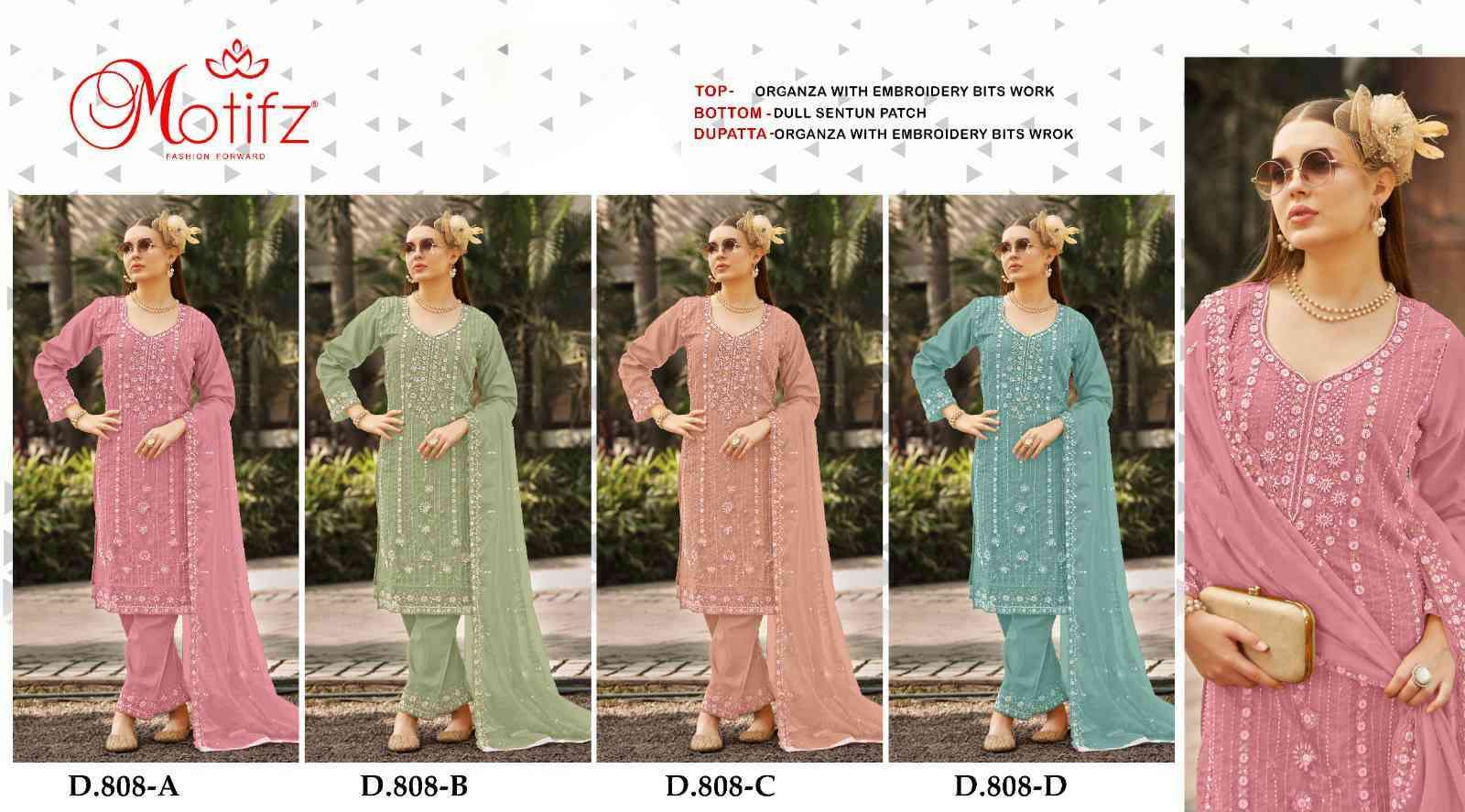 MOTIFZ D 808 COLORS PAKISTANI DRESS CATALOG DEALER 2025