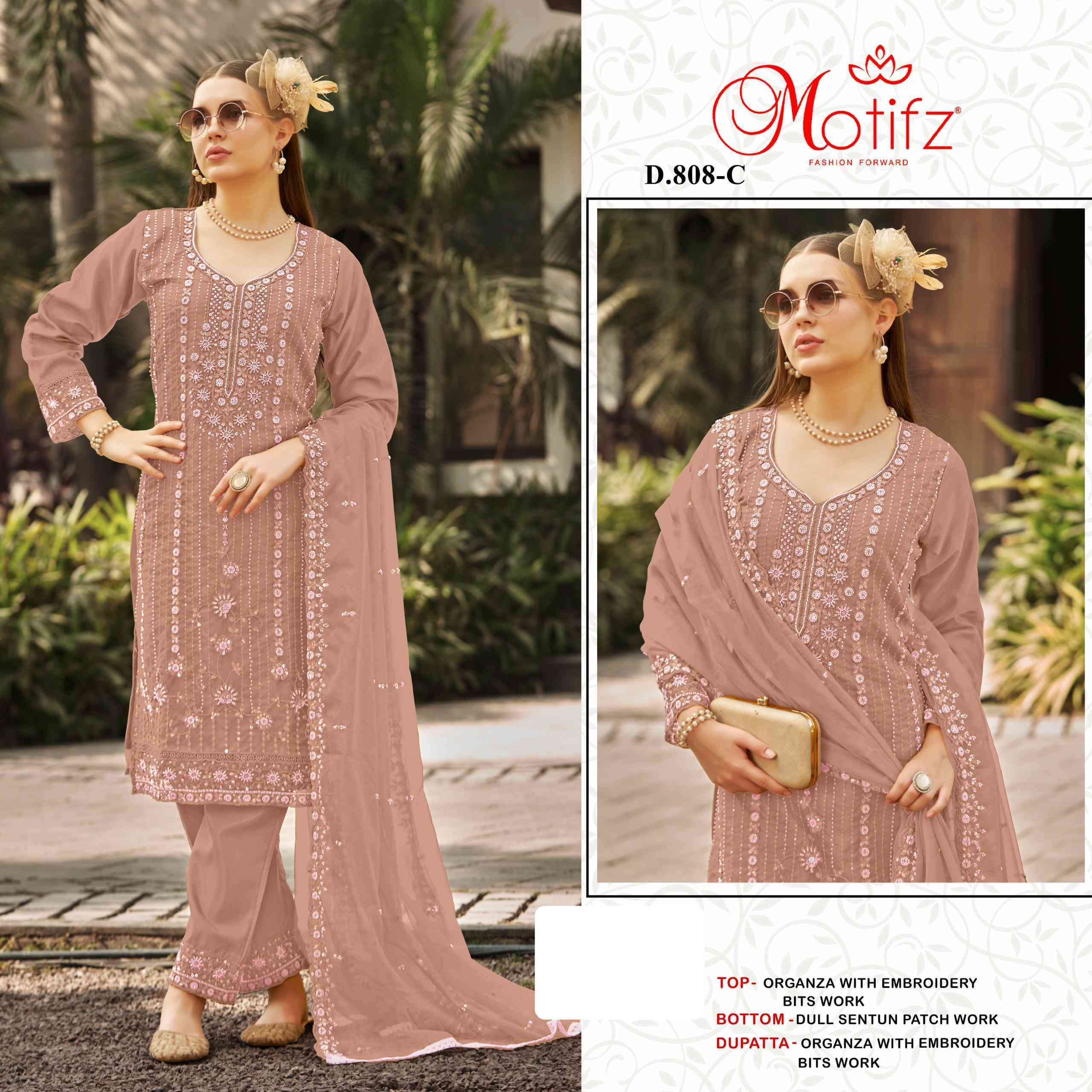 MOTIFZ D 808 COLORS PAKISTANI DRESS CATALOG DEALER 2025