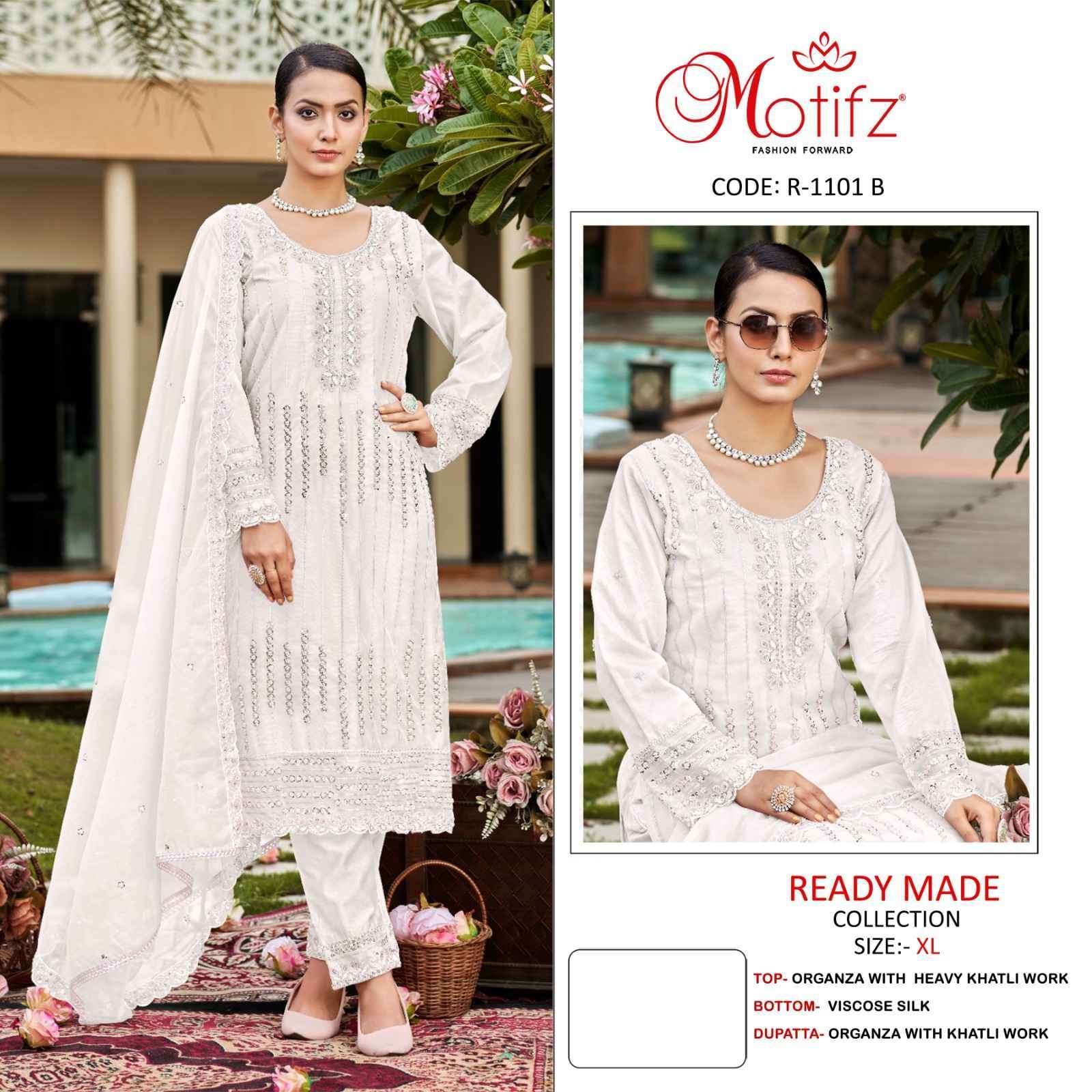 MOTIFZ R 1101 COLORS READYMADE DESIGNER PAKISTANI SUIT SUPPLIER 2025