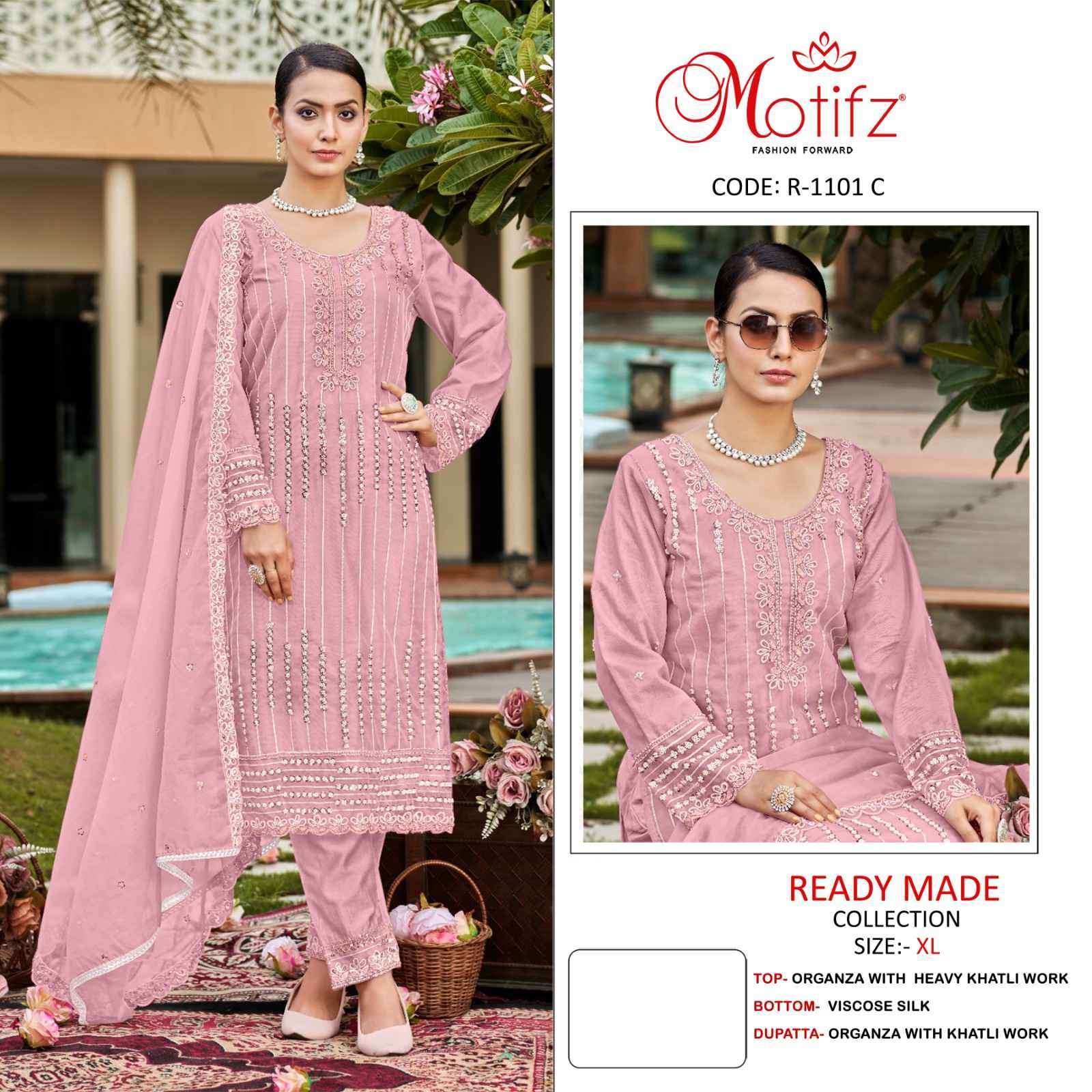 MOTIFZ R 1101 COLORS READYMADE DESIGNER PAKISTANI SUIT SUPPLIER 2025