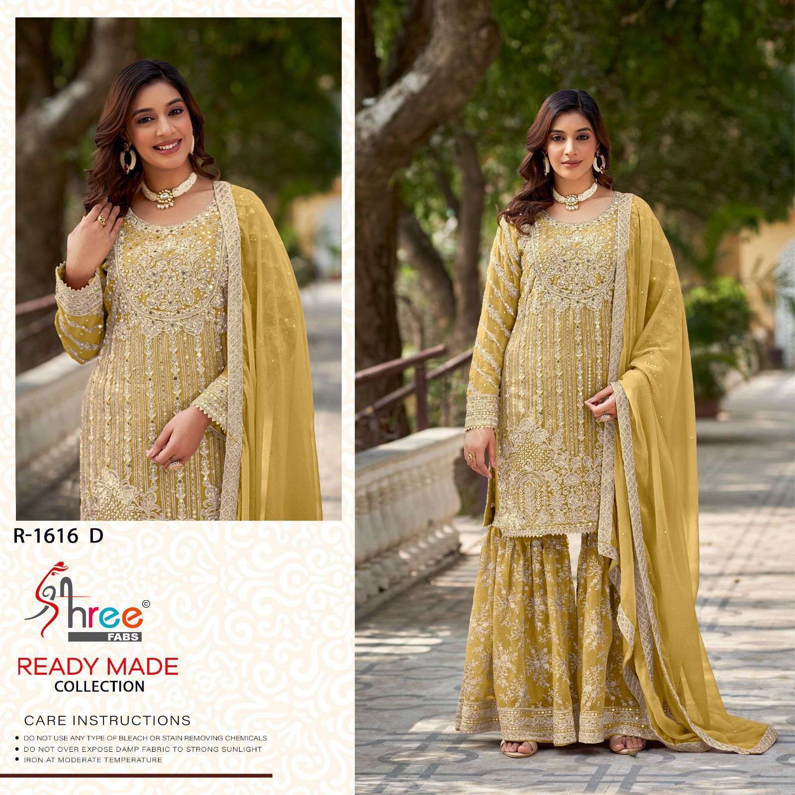 SHREE FAB R 1616 COLORS DESIGNER PAKISTANI SHARARA DRESS COLLECTION BEST RATE DEALER 2025