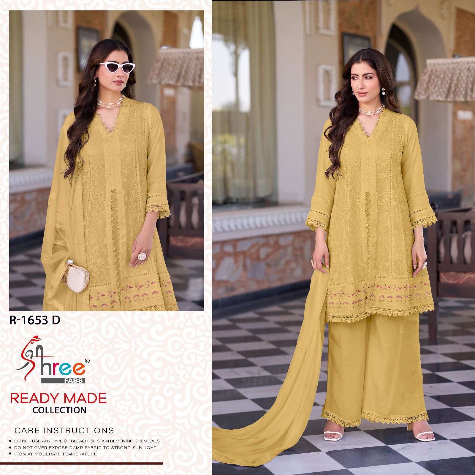 SHREE FAB R 1653 COLORS READYMADE PAKISTANI DESIGNER SUIT WHOLESALER 2025