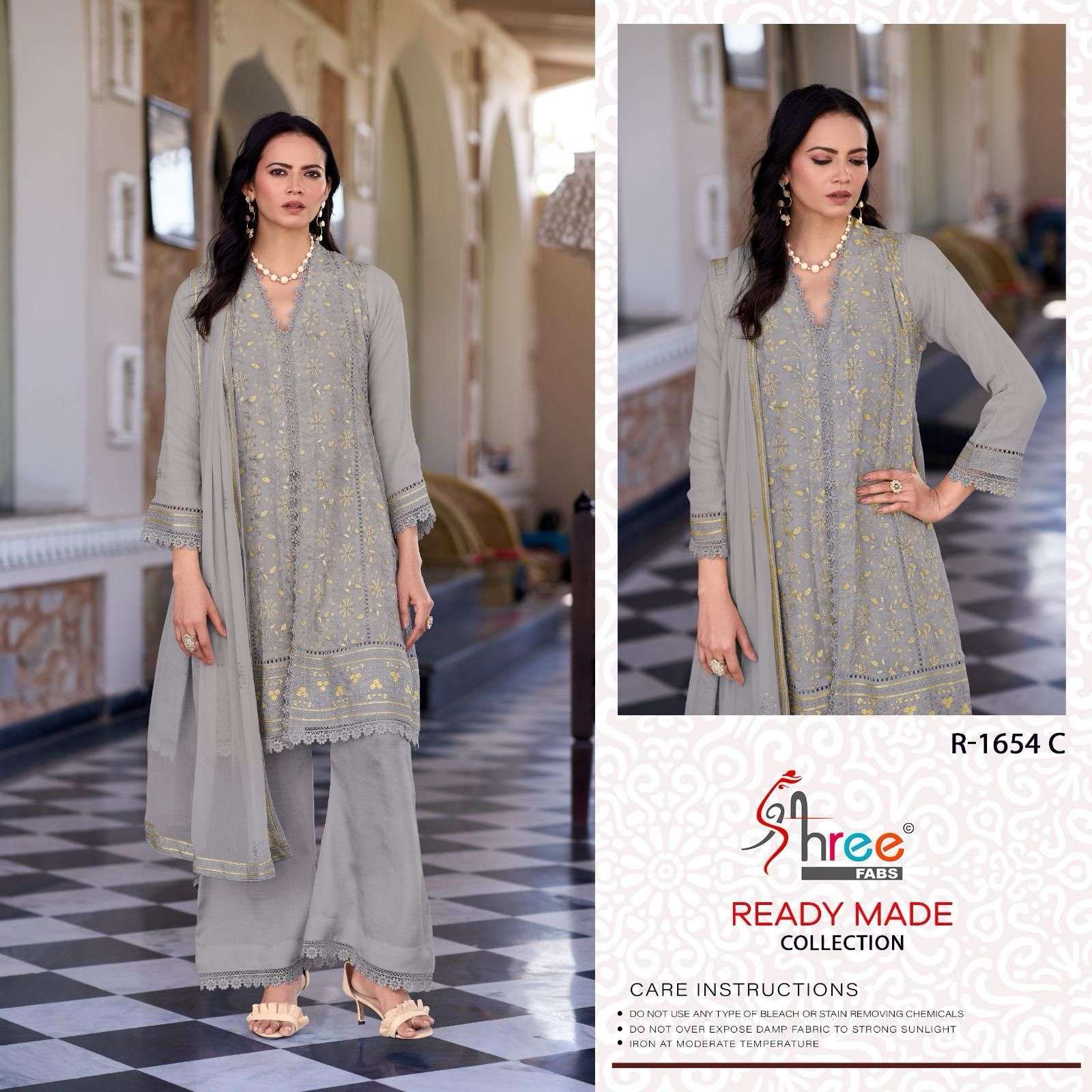 SHREE FAB R 1654 COLORS PAKISTANI DESIGNER READYMADE COLLECTION 2025