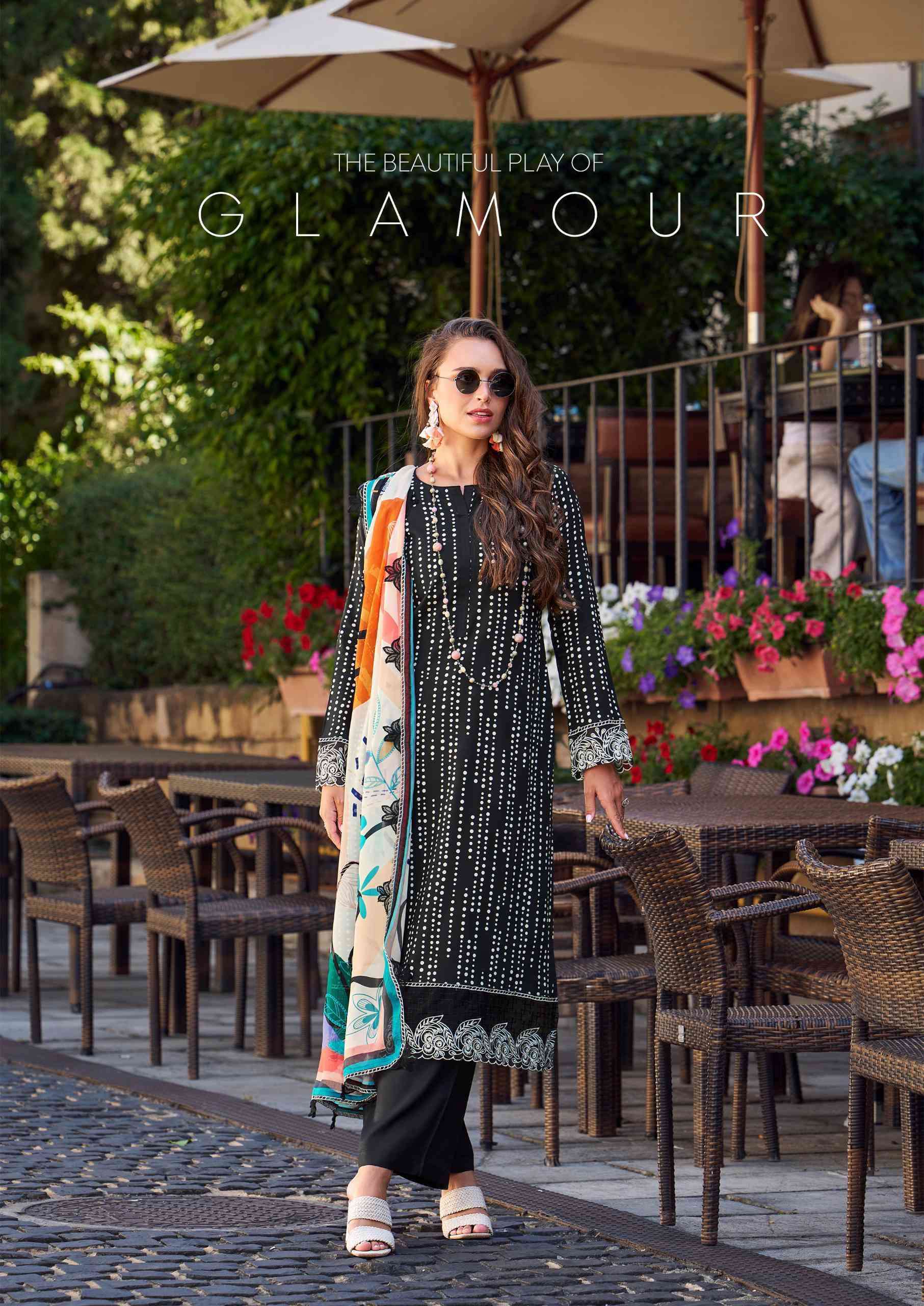 THE HERMITAGE SHOP MAHAM DIGITAL PRINTED SUMMER WEAR SUIT NEW CONCEPT 2025