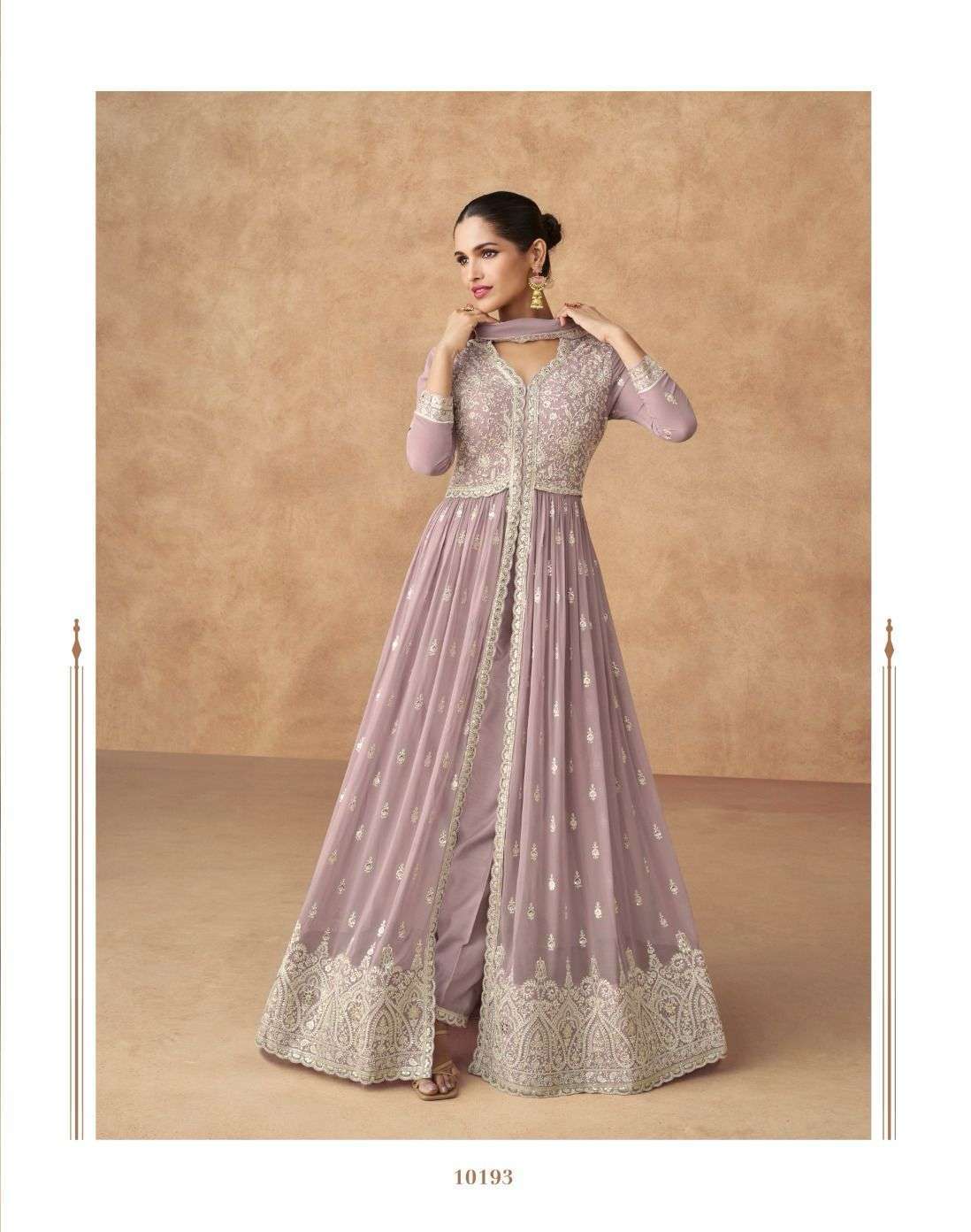 AASHIRWAD ANAYA 10193 TO 10195 LATEST DESIGNER READYMADE CATALOGUE