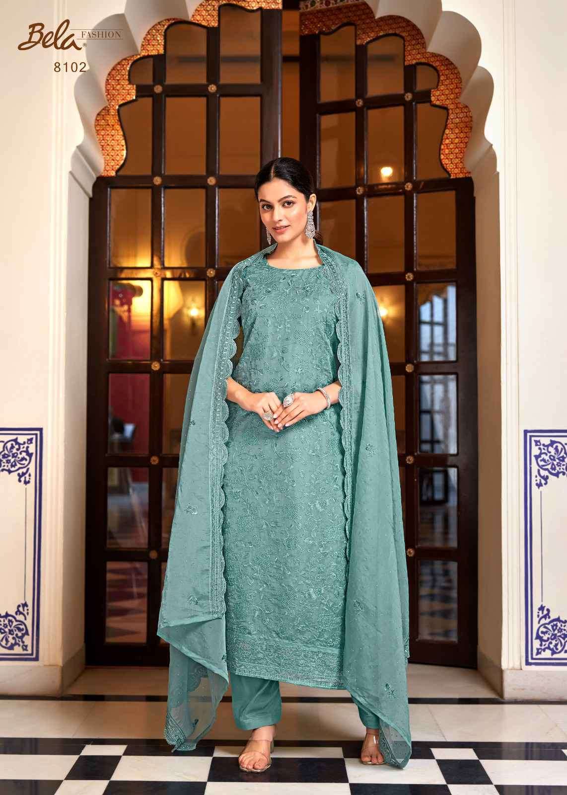 BELA KERANI PARTY WEAR STYLE ORGANZA DESIGNER DRESS CATALOG WHOLESALER 2025