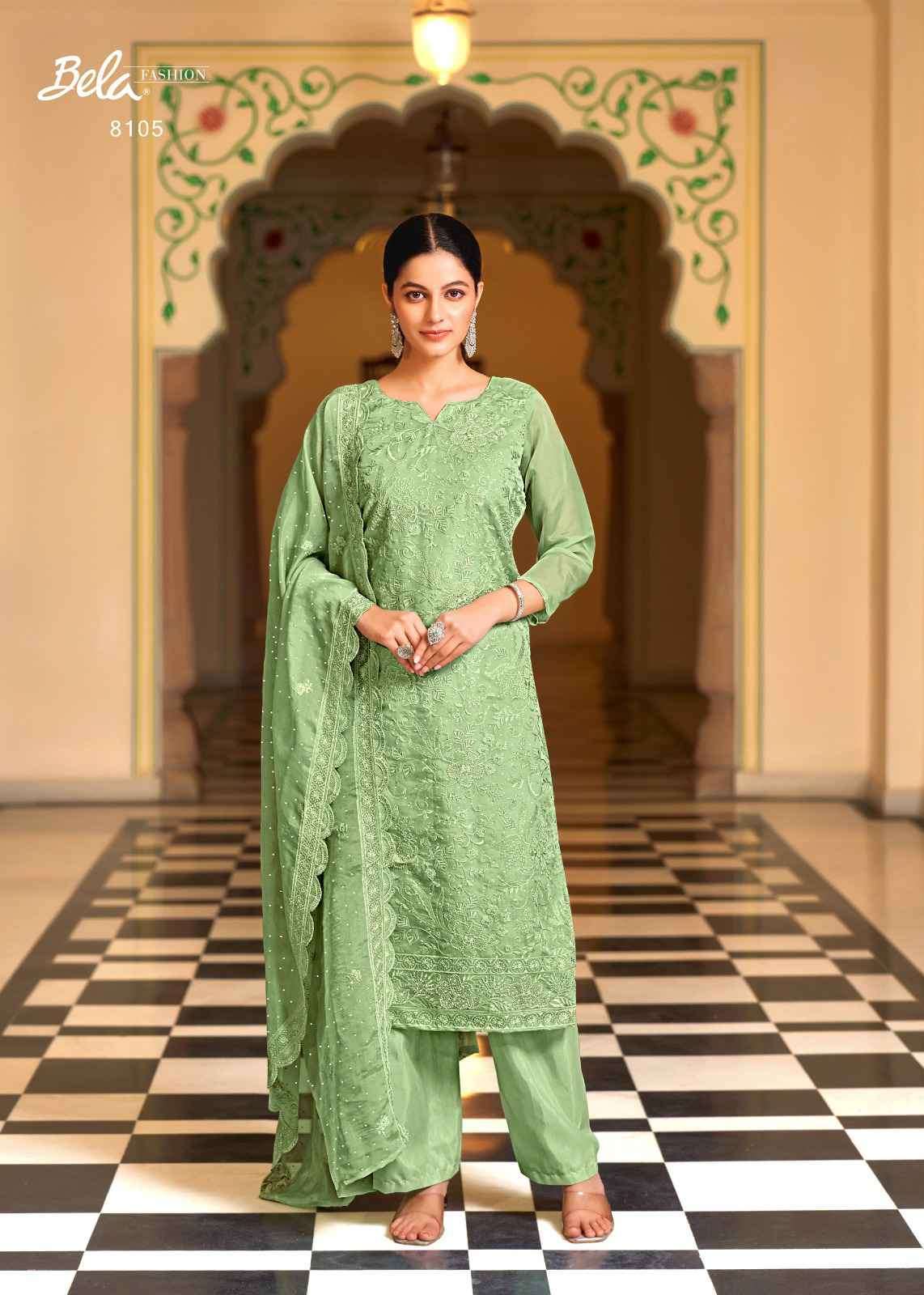 BELA KERANI PARTY WEAR STYLE ORGANZA DESIGNER DRESS CATALOG WHOLESALER 2025