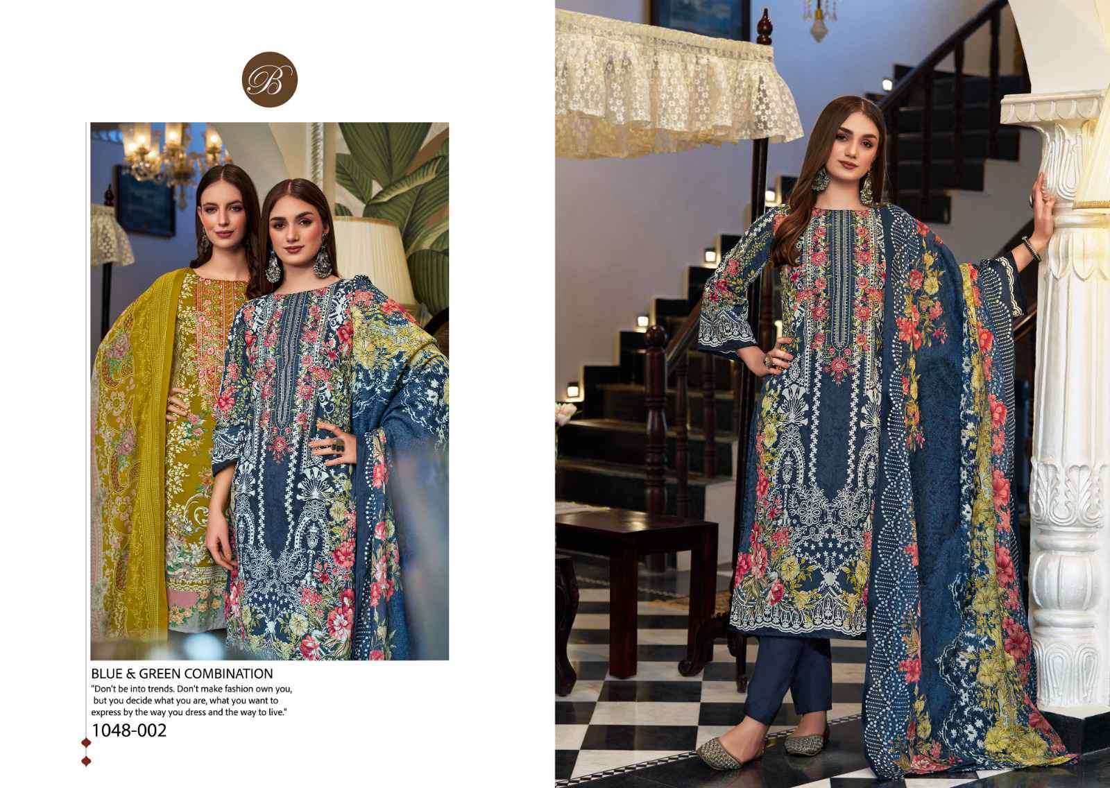 BELLIZA NAIRA VOL 96 PURE COTTON SUIT CATALOG EXPORTER 2025