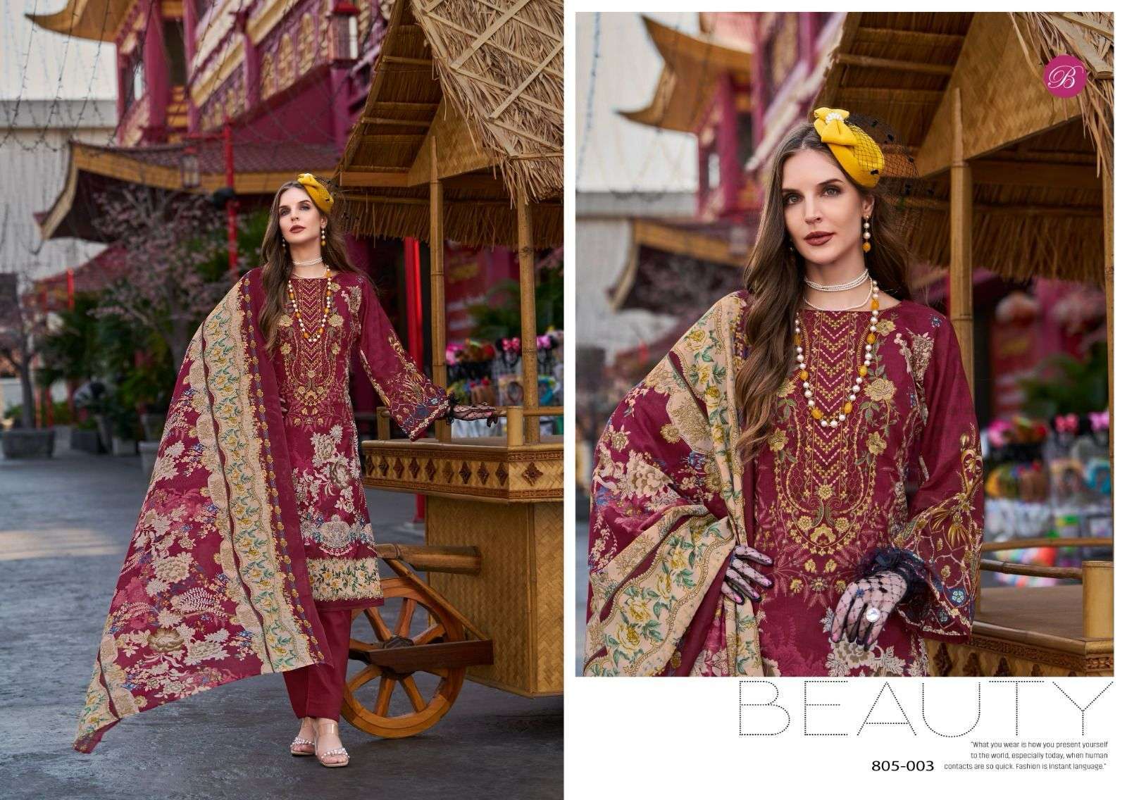 BELLIZA NAIRA VOL 97 PURE COTTON SUIT CATALOG EXPORTER 2025
