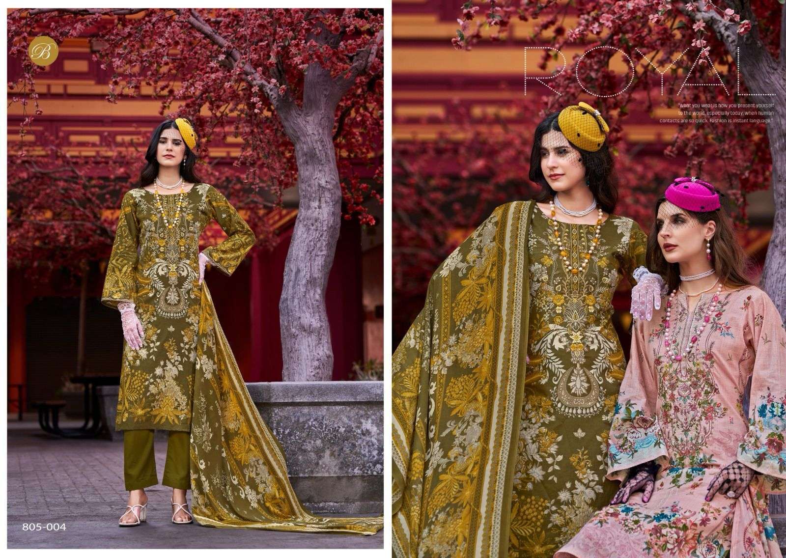 BELLIZA NAIRA VOL 97 PURE COTTON SUIT CATALOG EXPORTER 2025