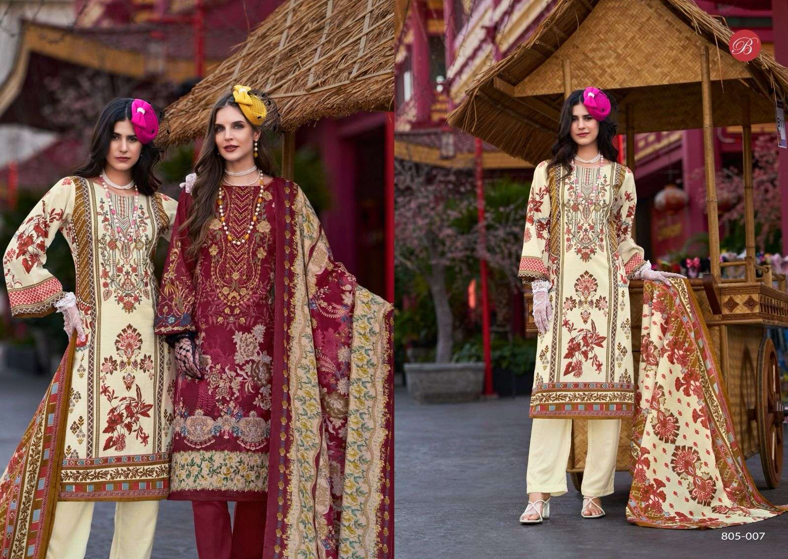 BELLIZA NAIRA VOL 97 PURE COTTON SUIT CATALOG EXPORTER 2025